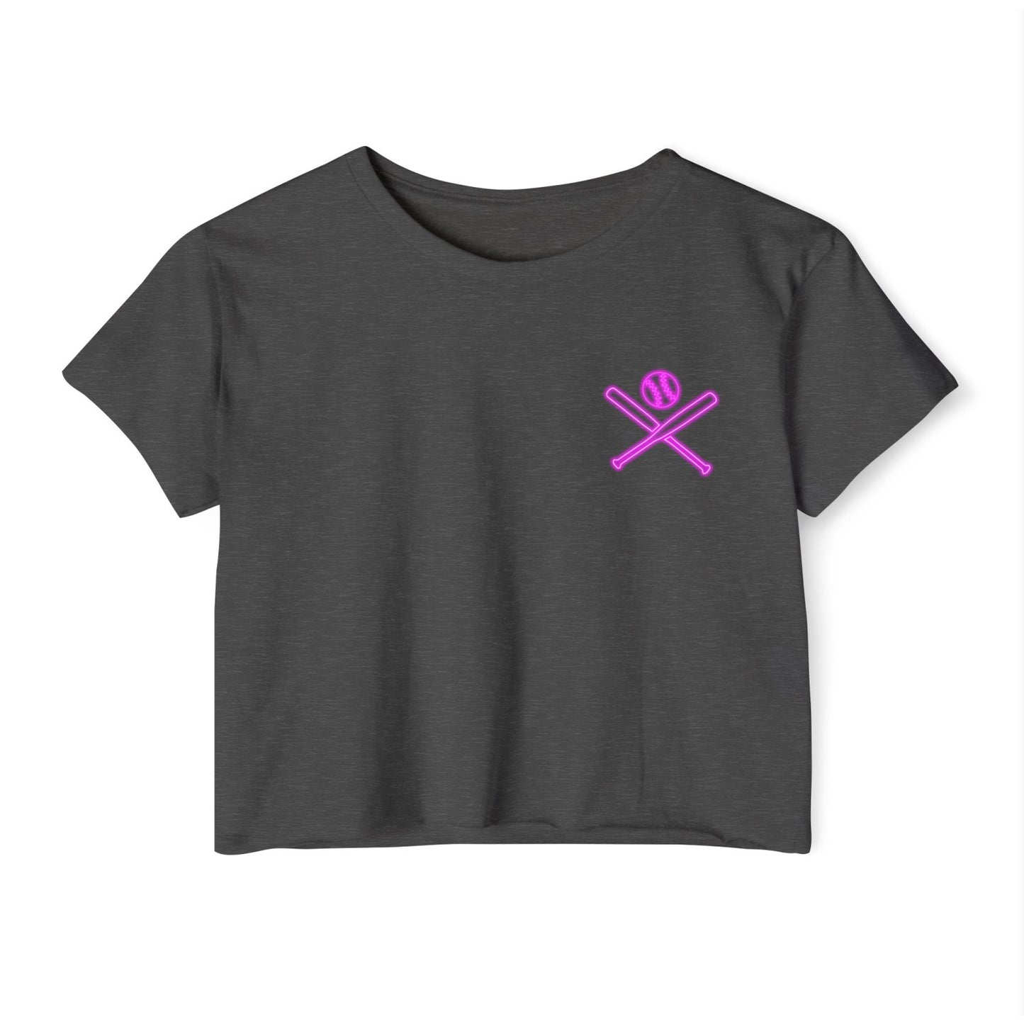 Retro Inspired Baseball Crop Top