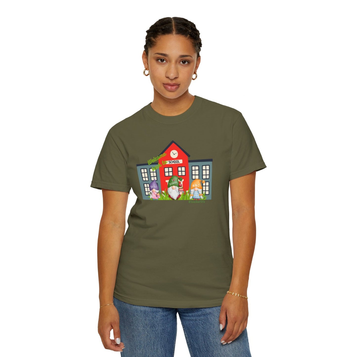 Back to School Gnomes T-Shirt for Teacher or Principal