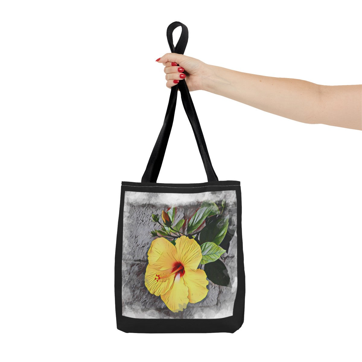 Tropical Yellow Hibiscus Tote - Multi-Functional and Chic Shoulder Bag