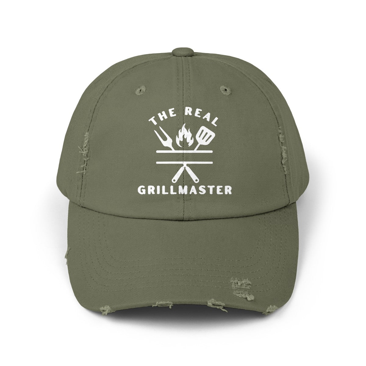 Stylish Grilling Enthusiast Distressed Cap