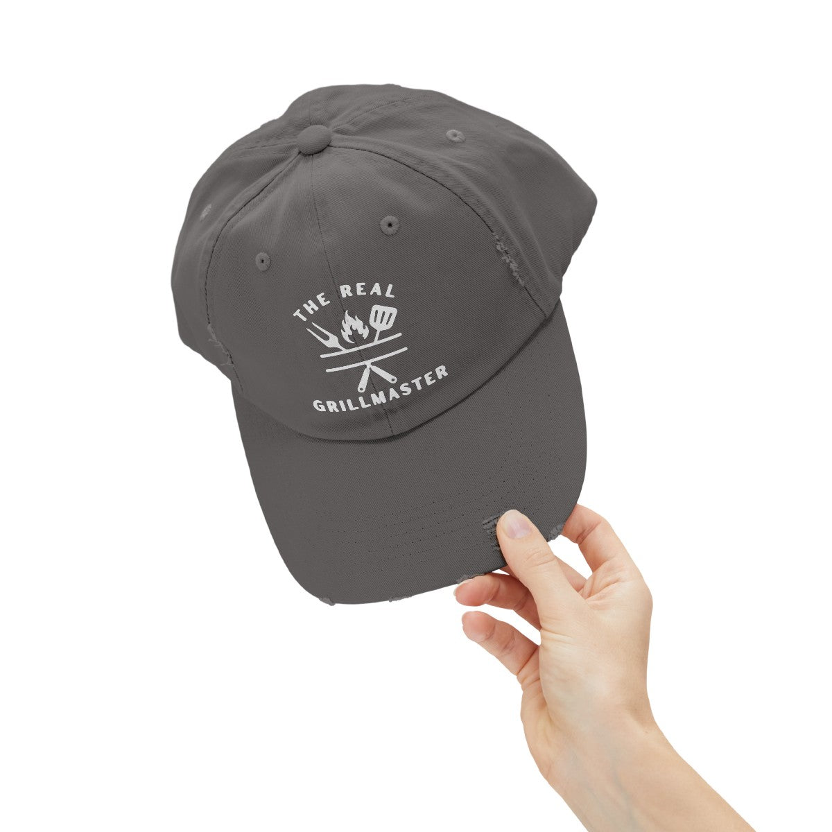 Stylish Grilling Enthusiast Distressed Cap
