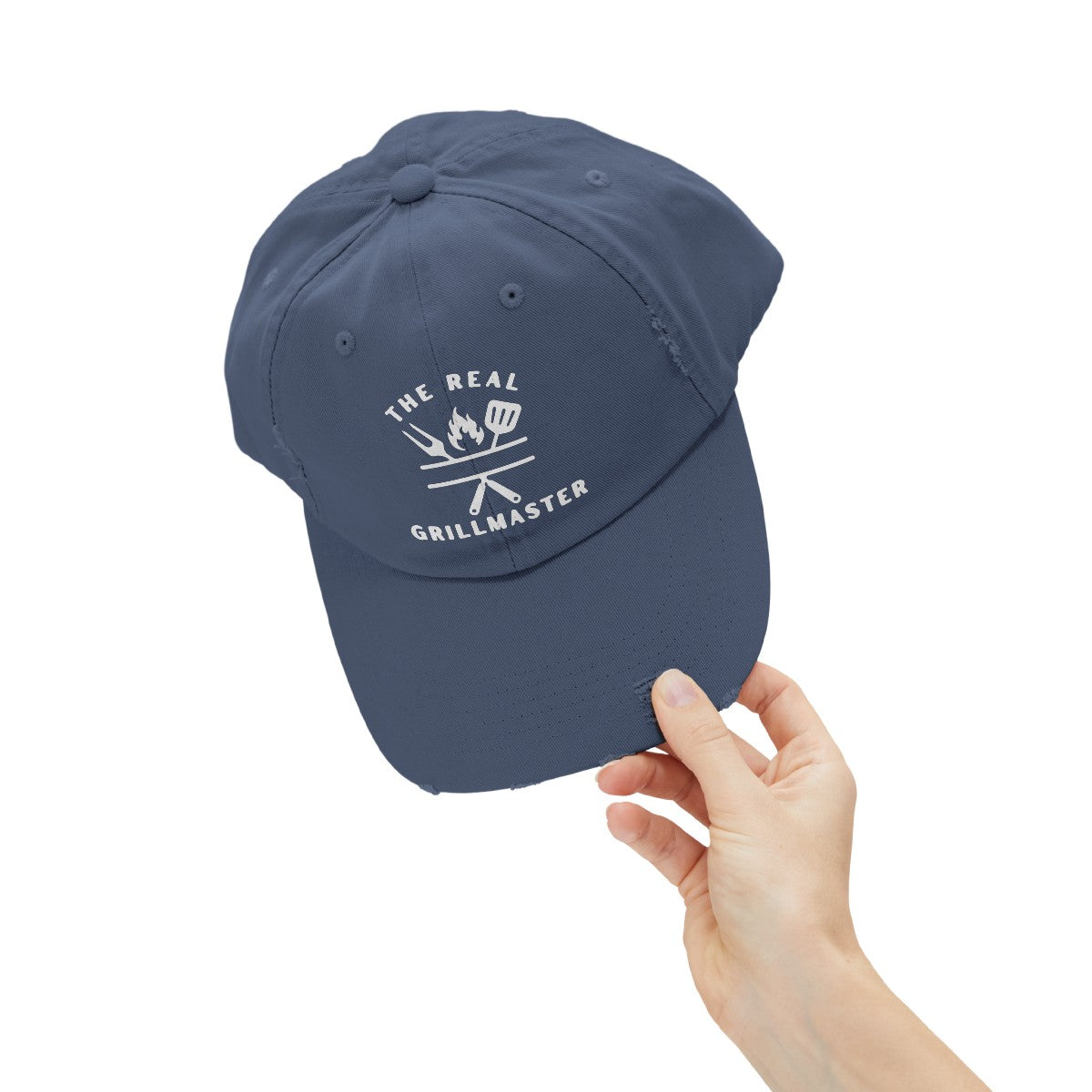 Stylish Grilling Enthusiast Distressed Cap