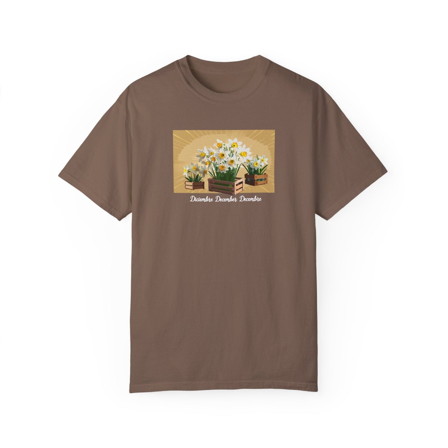 Comfy December Birth Flower T-Shirt