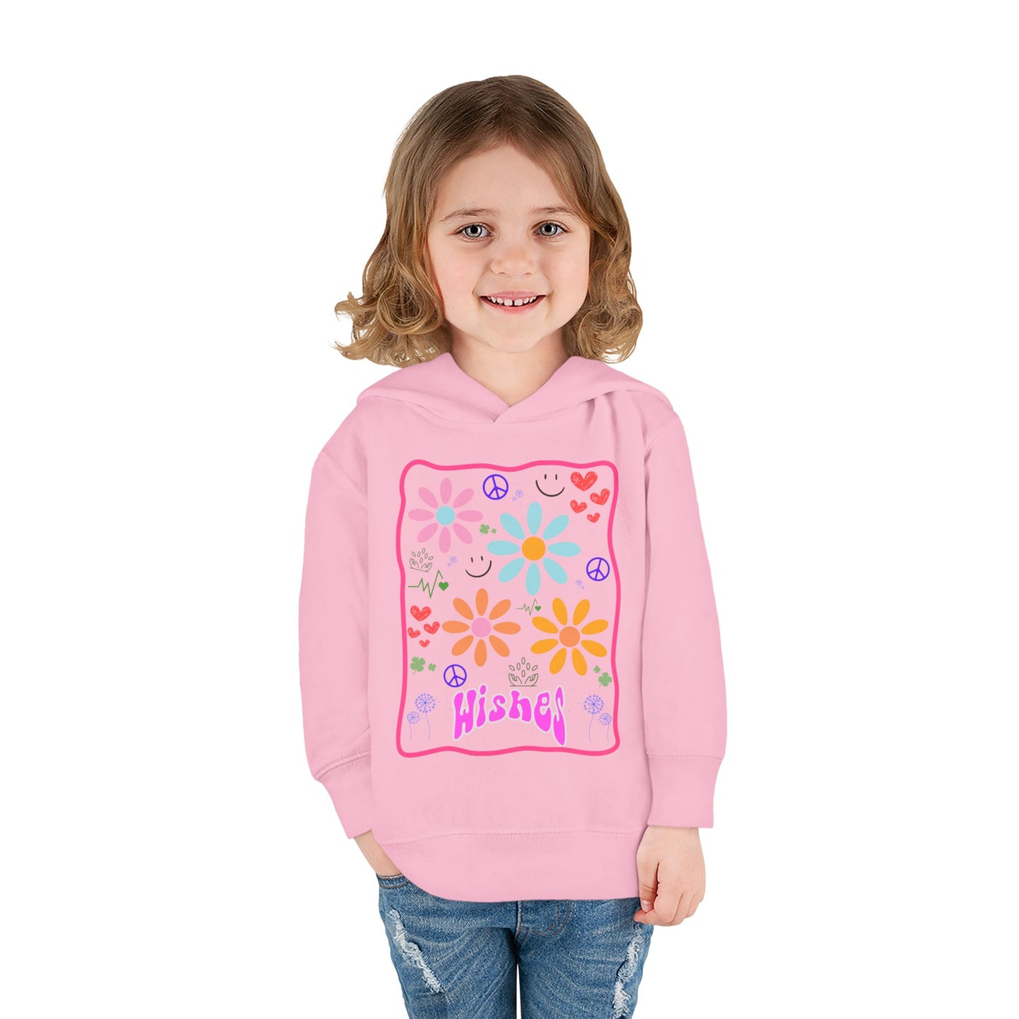 Wishes Toddler Pullover Fleece Hoodie