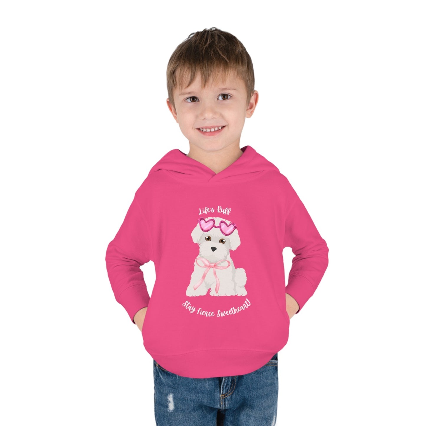Cozy Toddler Pullover Fleece Hoodie