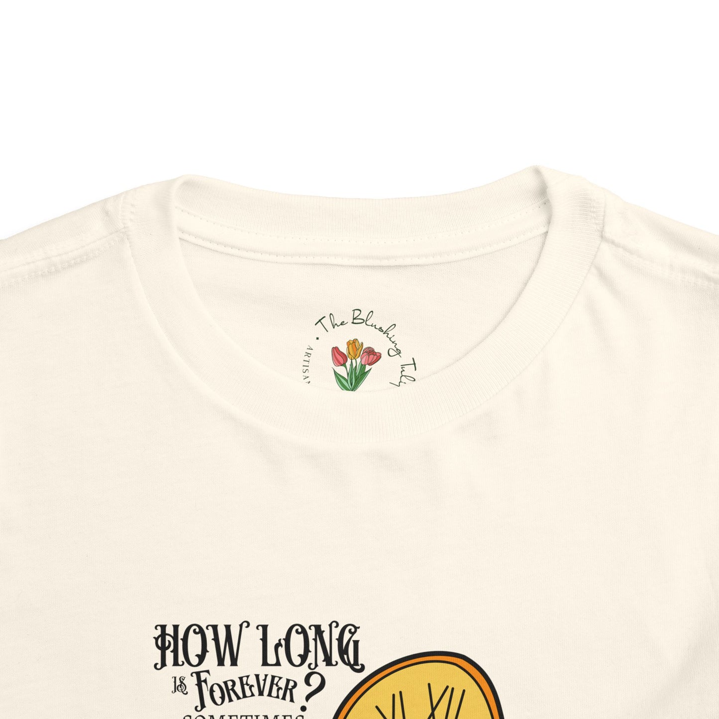 Wonderland Rabbit Inspired Toddler Short Sleeve Tee