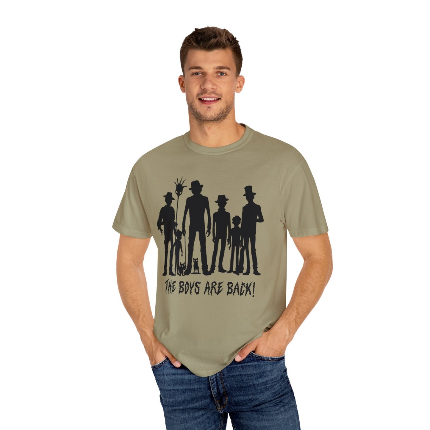Horror Movie Inspired Halloween T-Shirt Featuring Famous Line-up