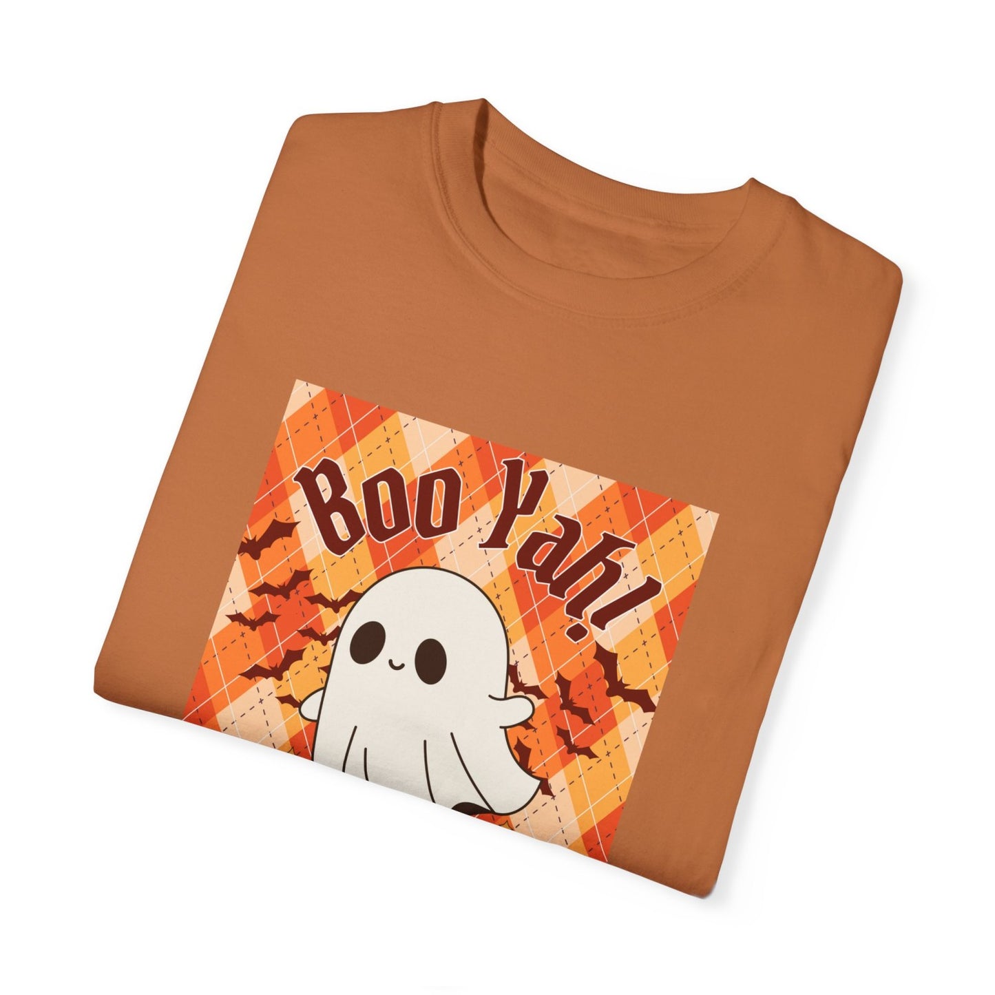 Funny Inspired Halloween T-Shirt Featuring Skater Ghost