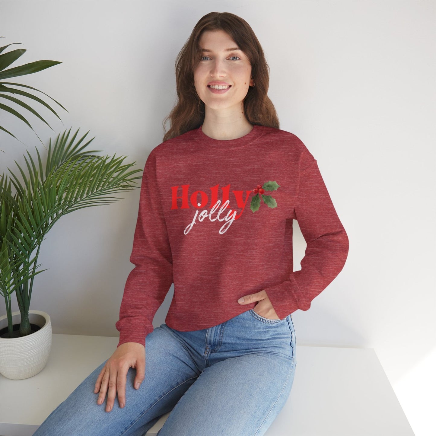 Cozy Retro Inspired Christmas Crewneck Sweatshirt