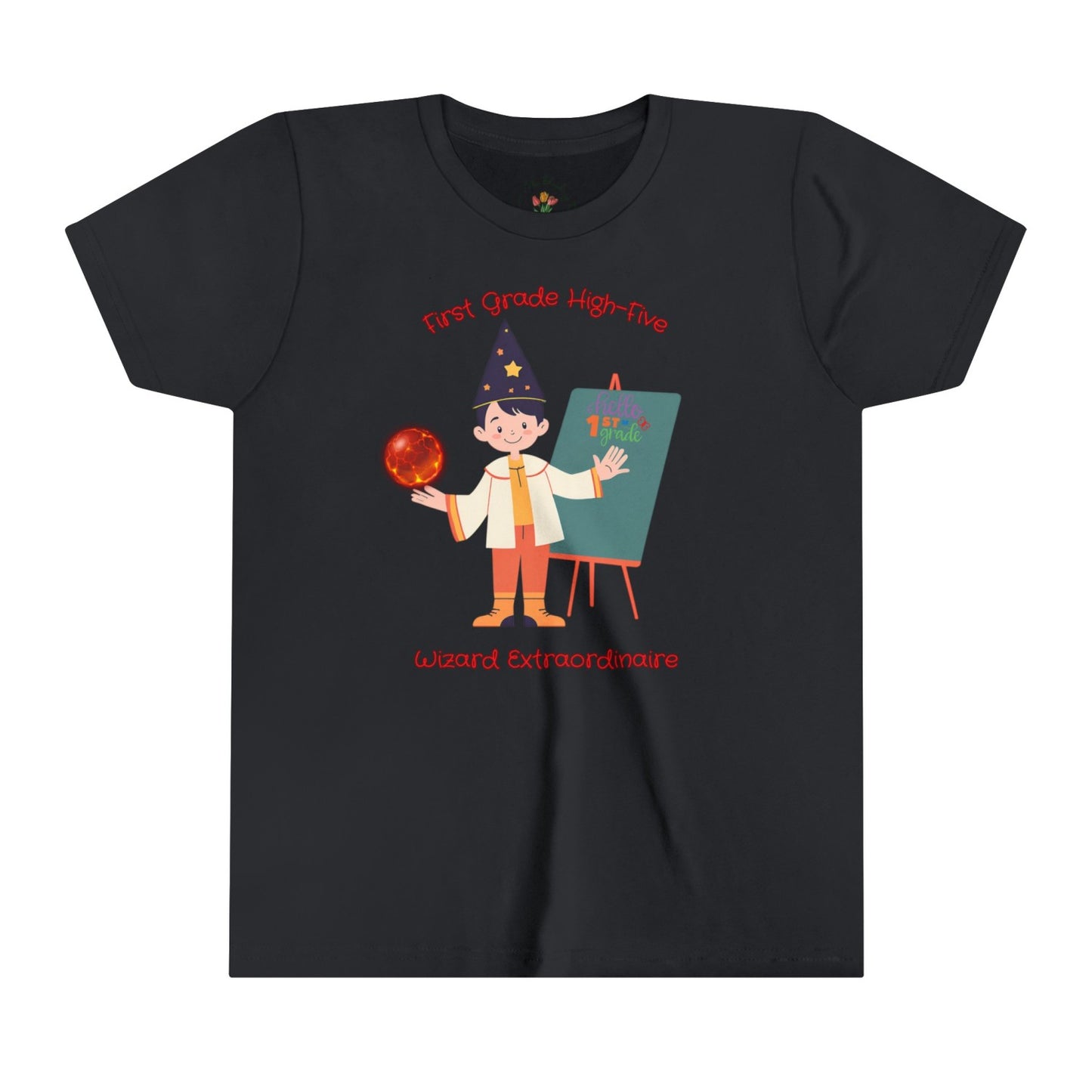 First Grade Back to School Tee Wizard Extraordinaire