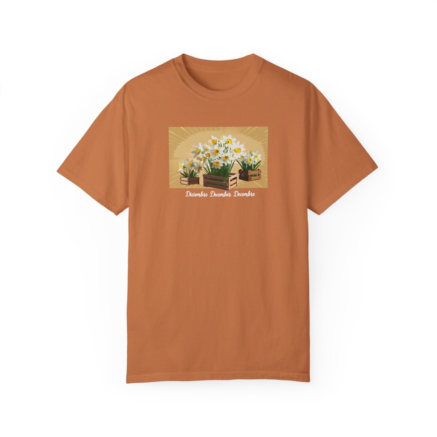 Comfy December Birth Flower T-Shirt