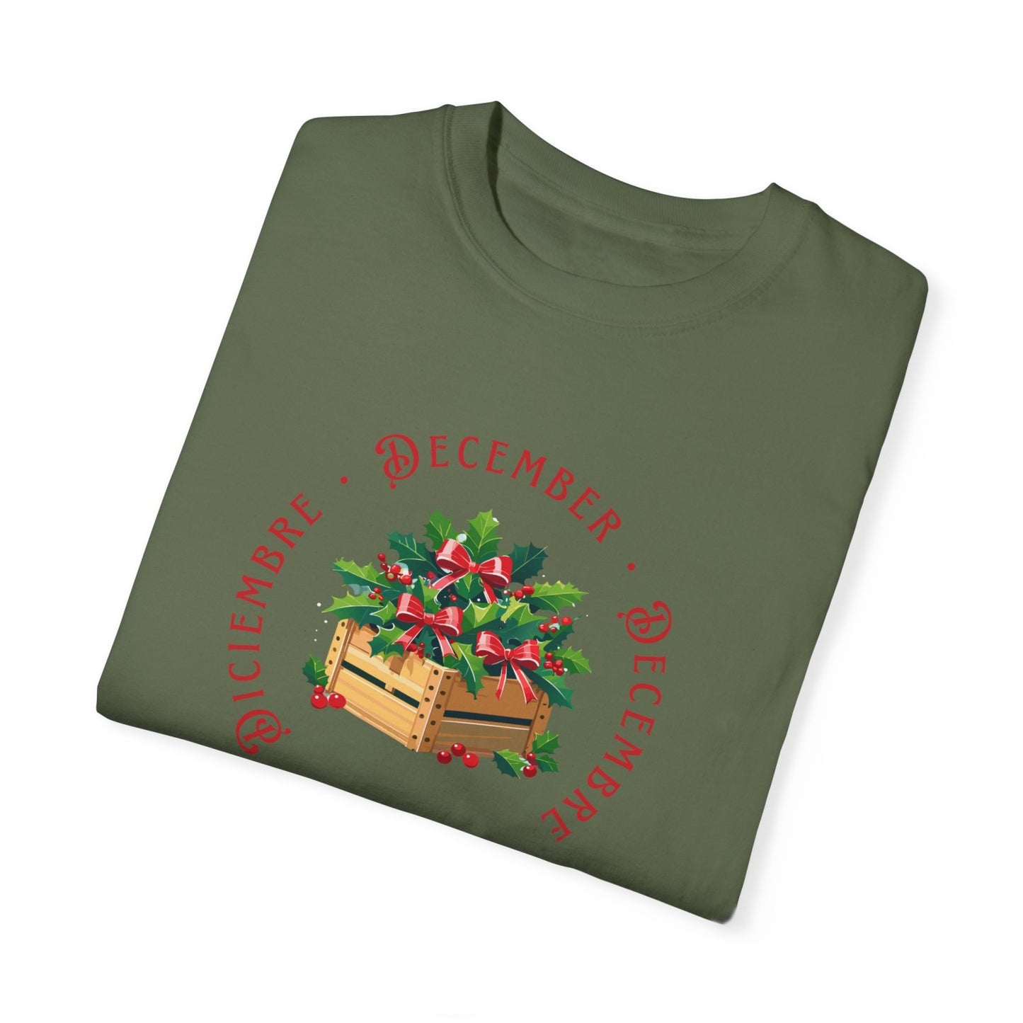 Comfy December Birth Flower T-Shirt
