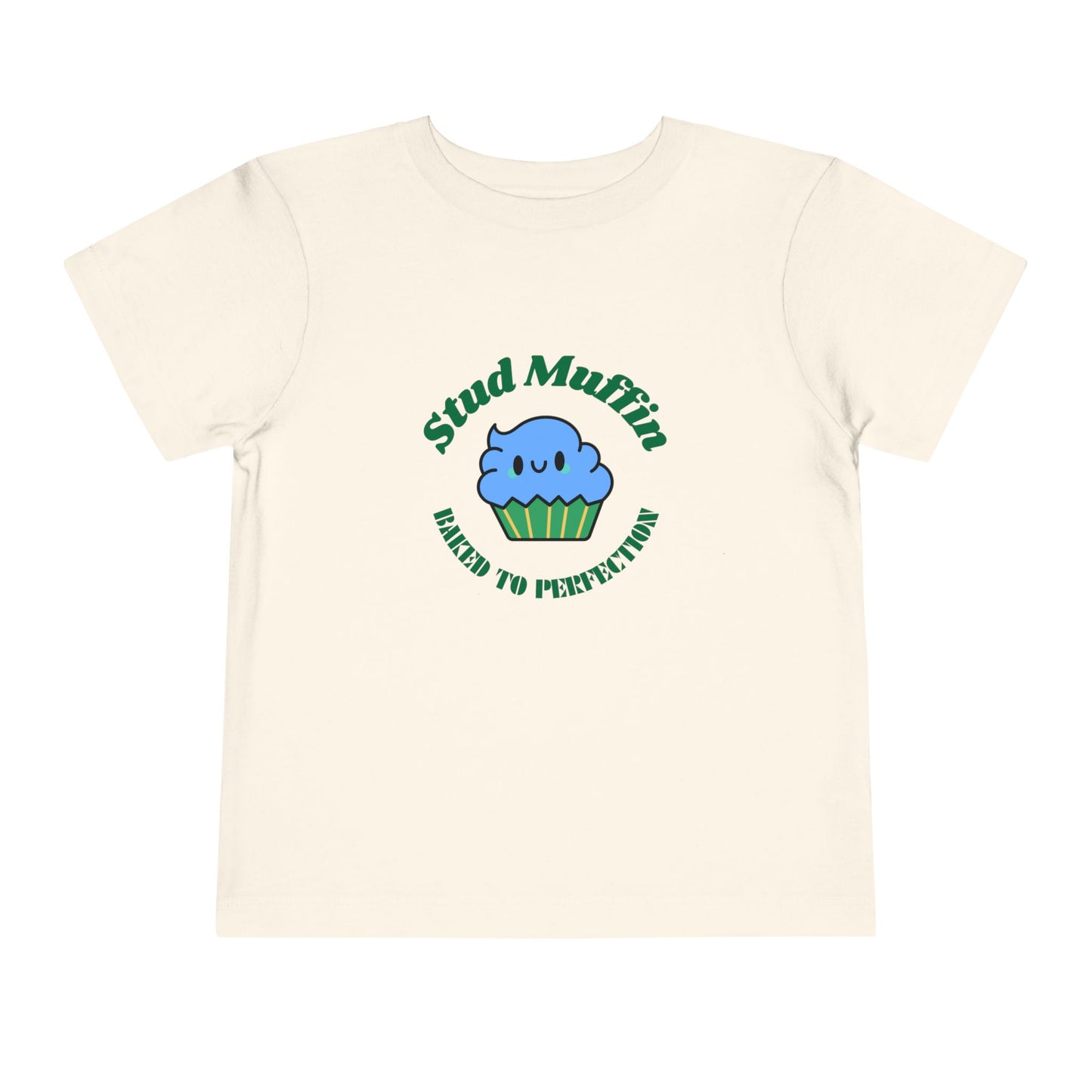 Funny Stud Muffin Toddler Short Sleeve Tee