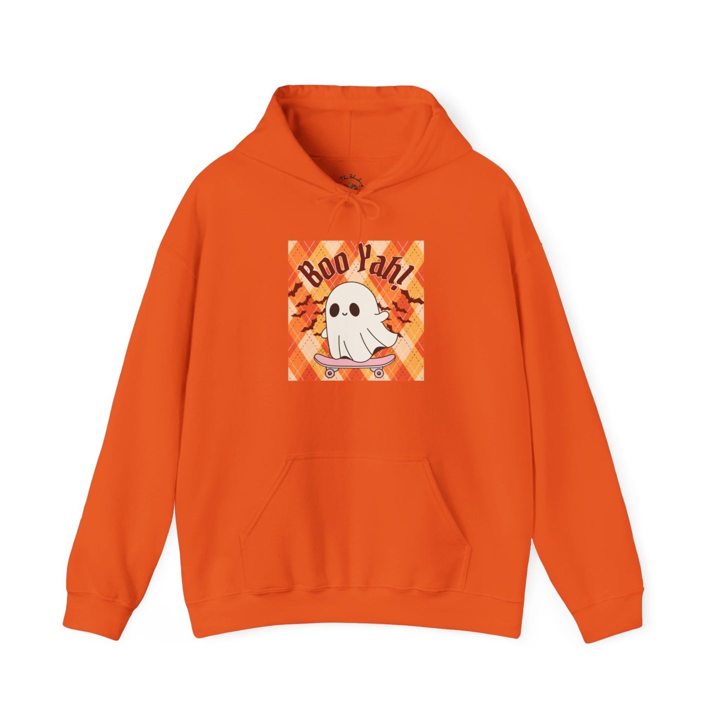Funny Inspired Halloween Sweatshirt Featuring Skater Ghost