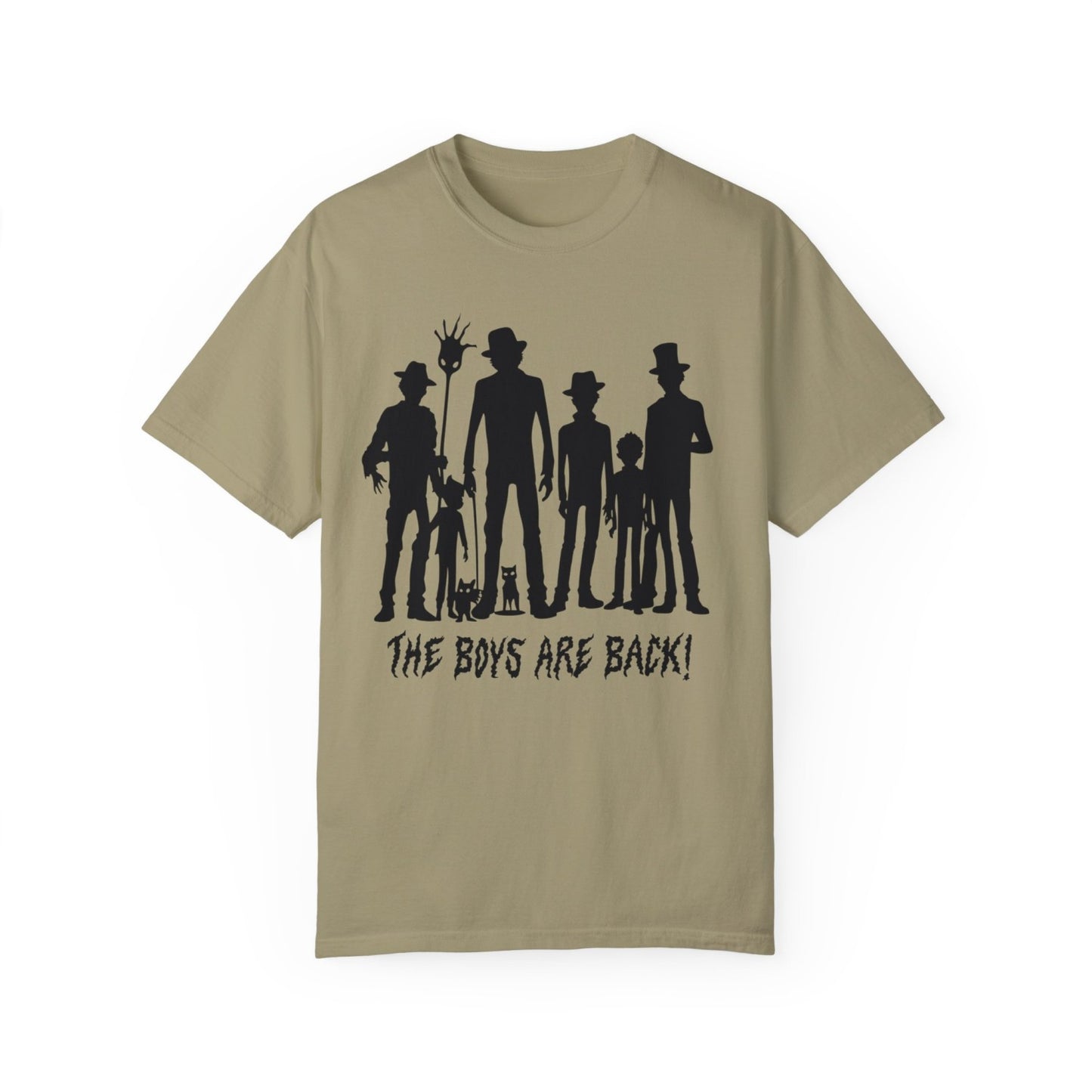 Horror Movie Inspired Halloween T-Shirt Featuring Famous Line-up