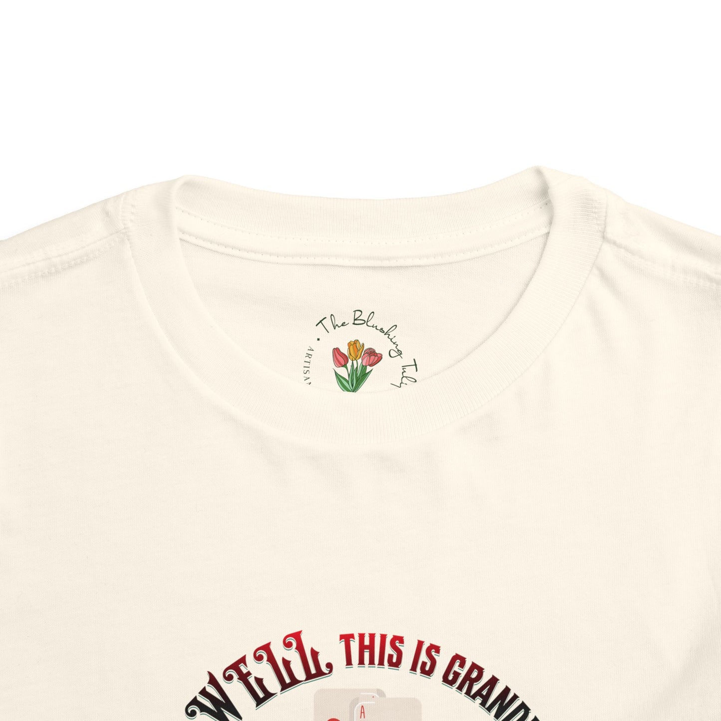 Whimsical Wonderland Queen Inspired Toddler Short Sleeve Tee