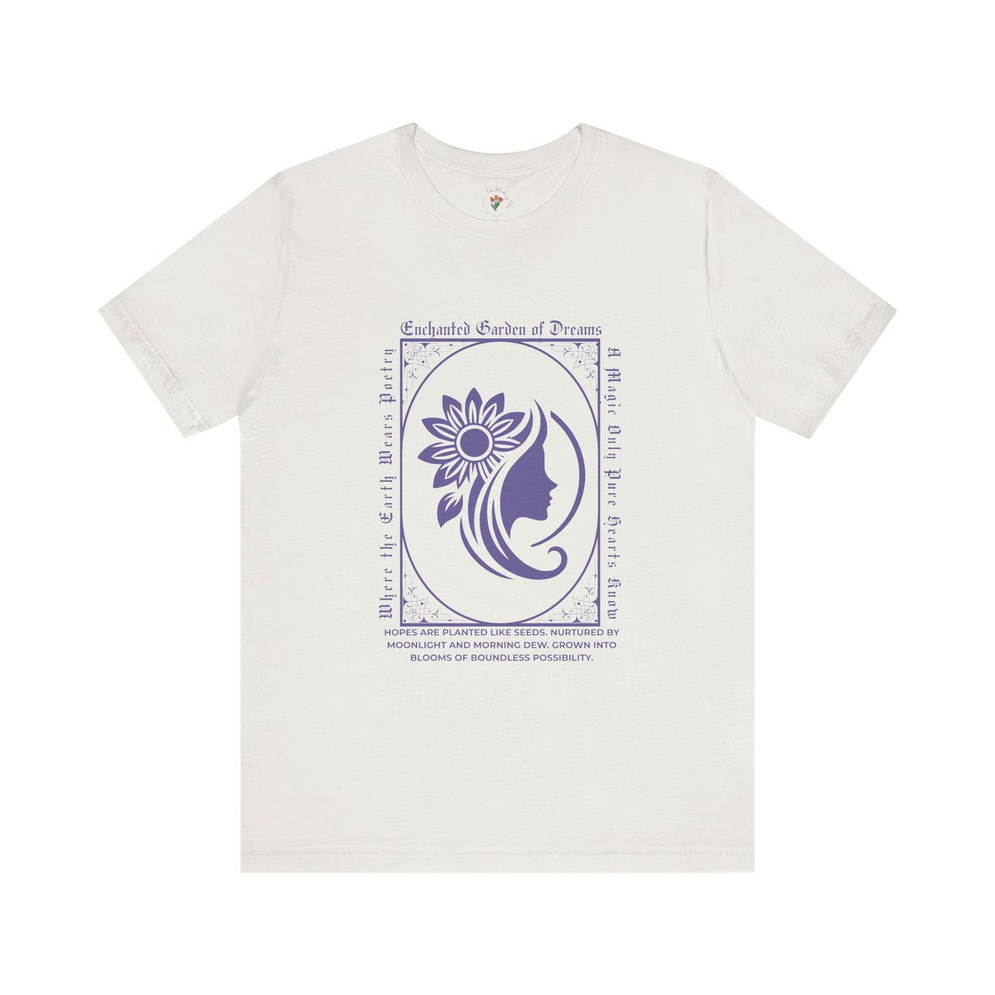 Enchanted Garden of Dreams Unisex Tee - Nature-Inspired Spring Tee