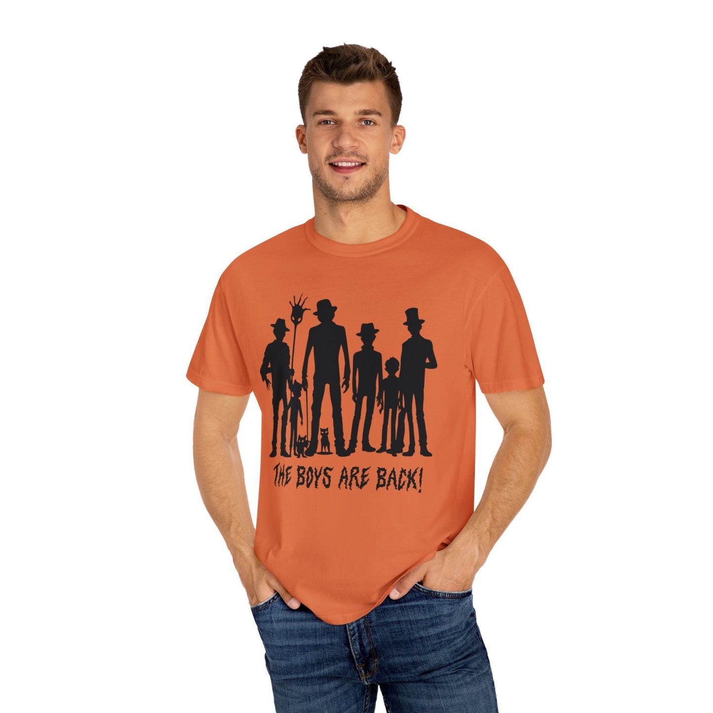 Horror Movie Inspired Halloween T-Shirt Featuring Famous Line-up