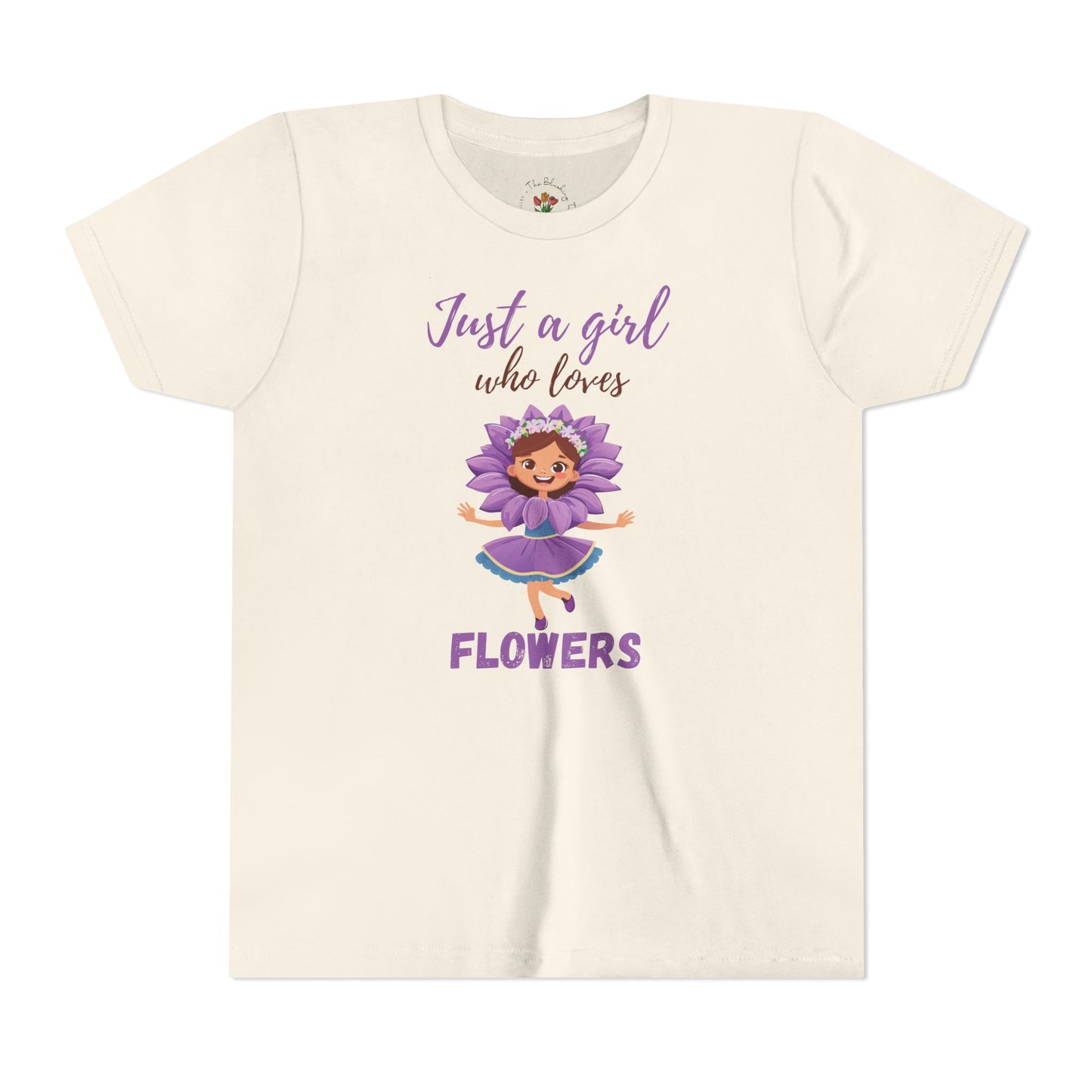 Floral Enthusiast Youth Short Sleeve Tee