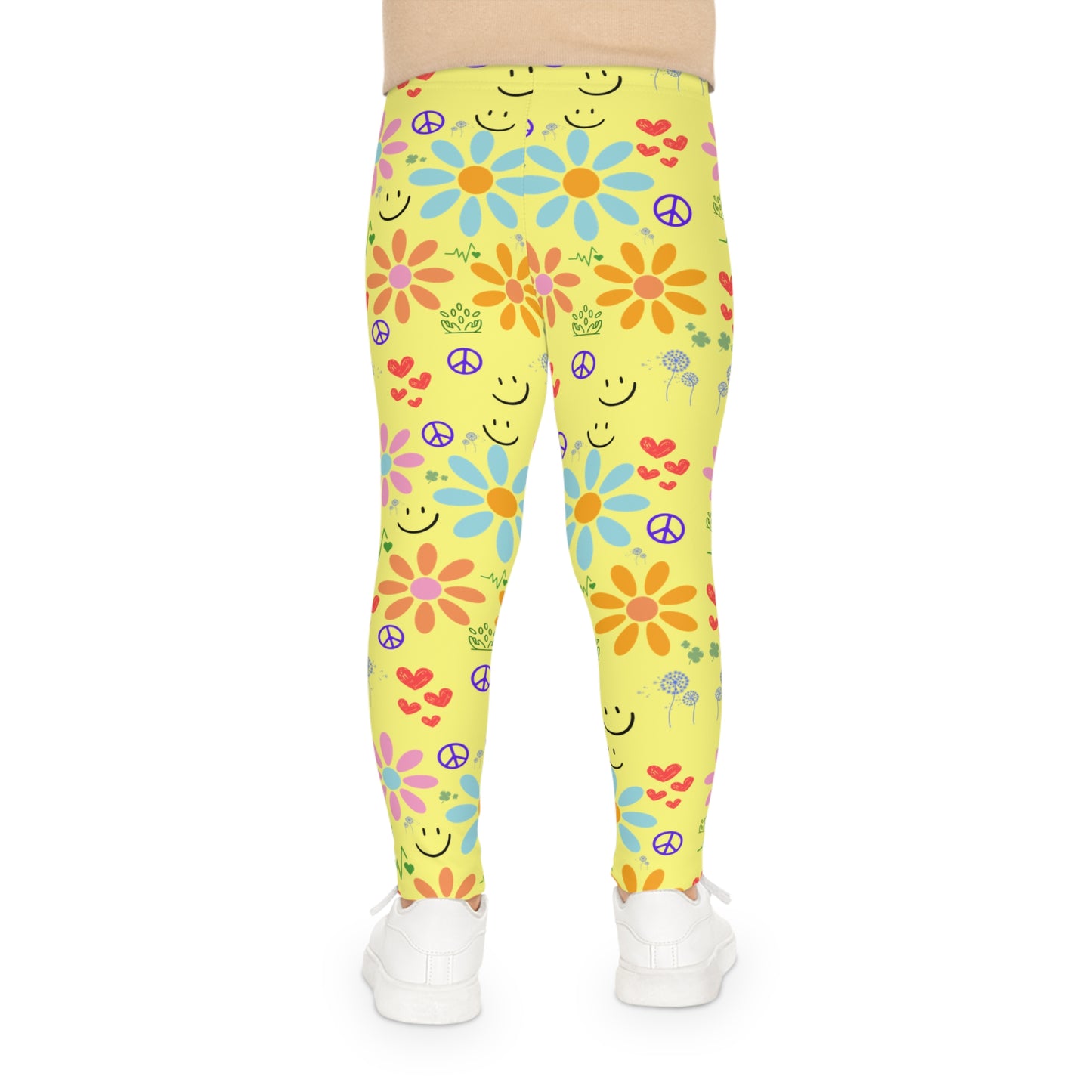 Wishes Collection Kids Leggings (in Yellow)