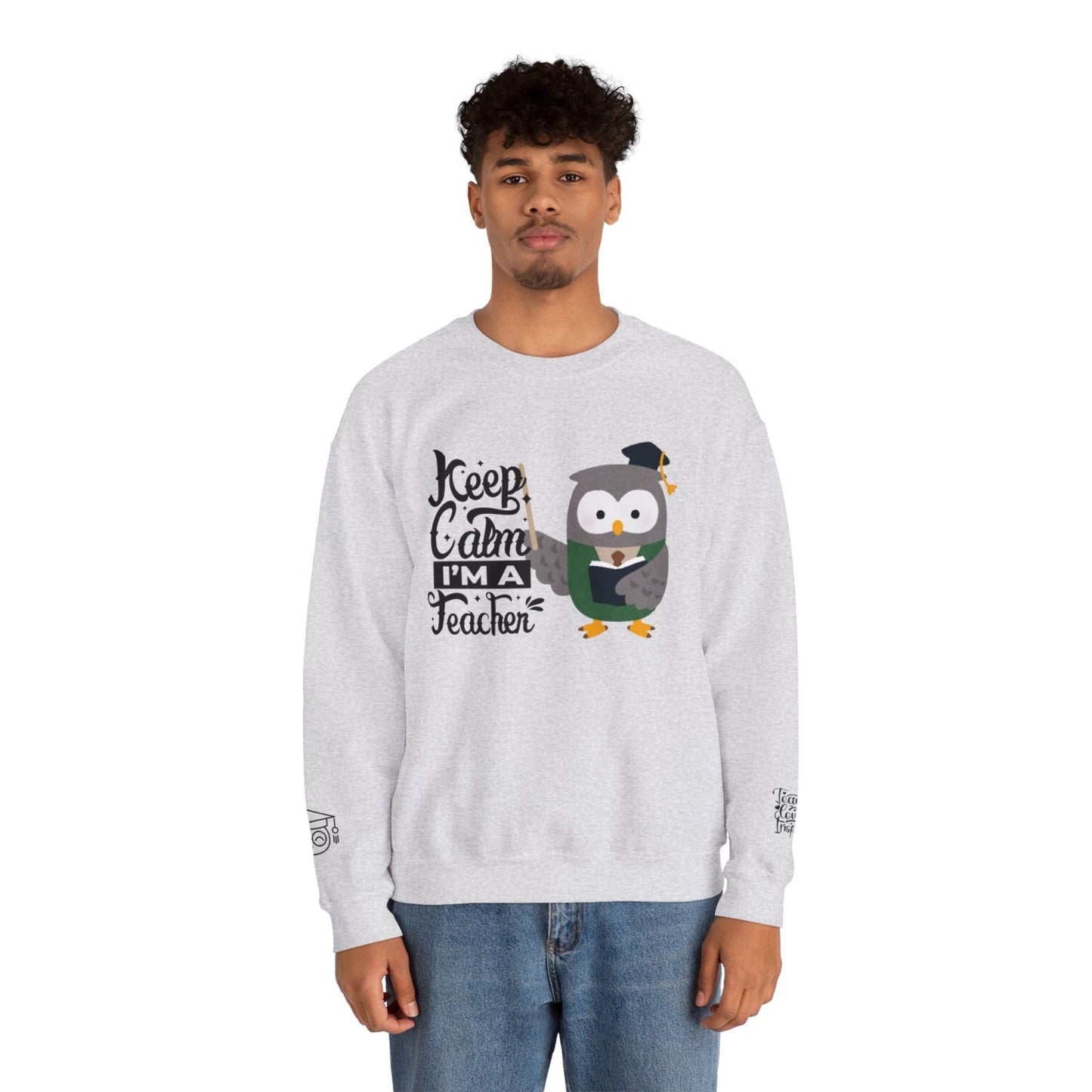 Comfy Teacher Crewneck Sweatshirt