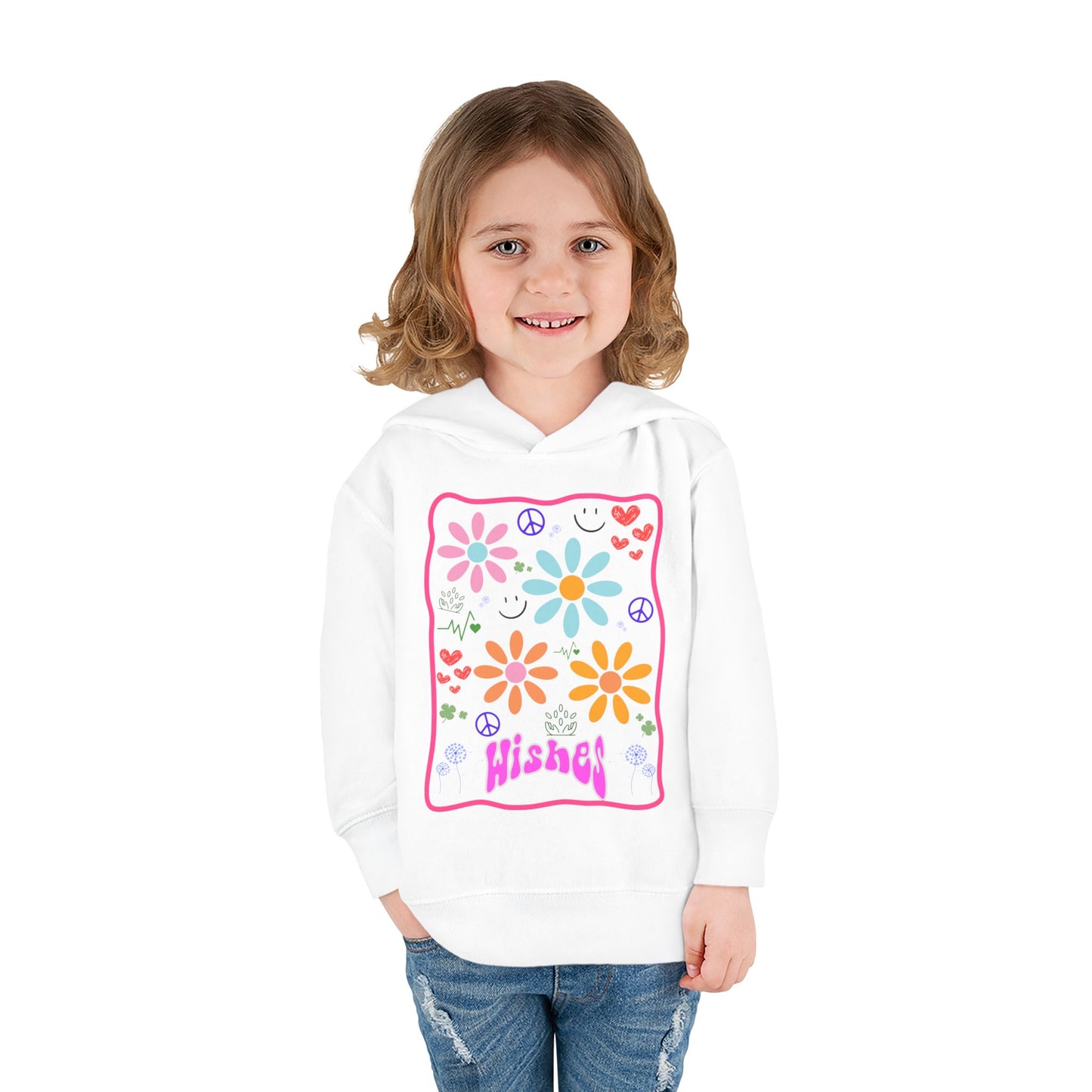 Wishes Toddler Pullover Fleece Hoodie