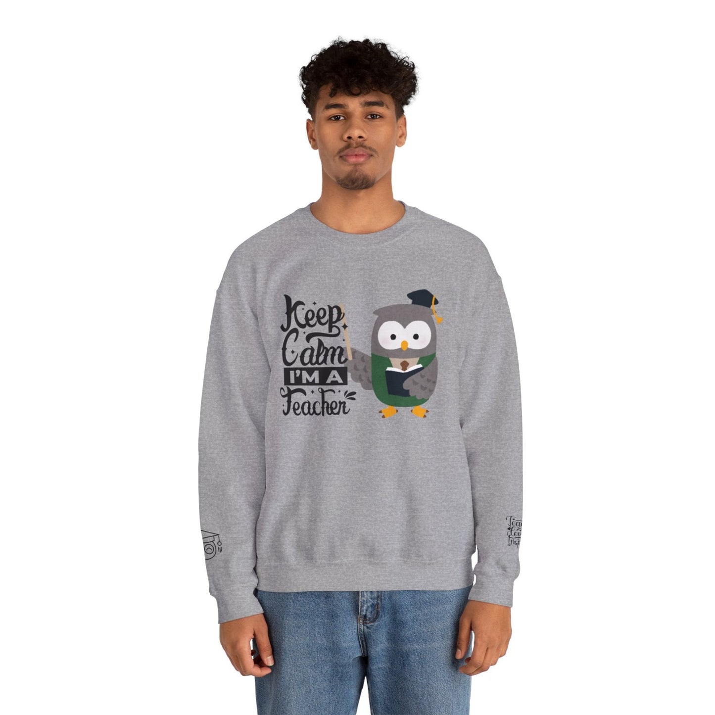 Comfy Teacher Crewneck Sweatshirt