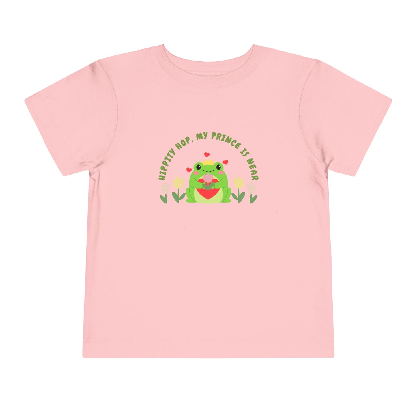 Lovely Frog Toddler Short Sleeve Tee