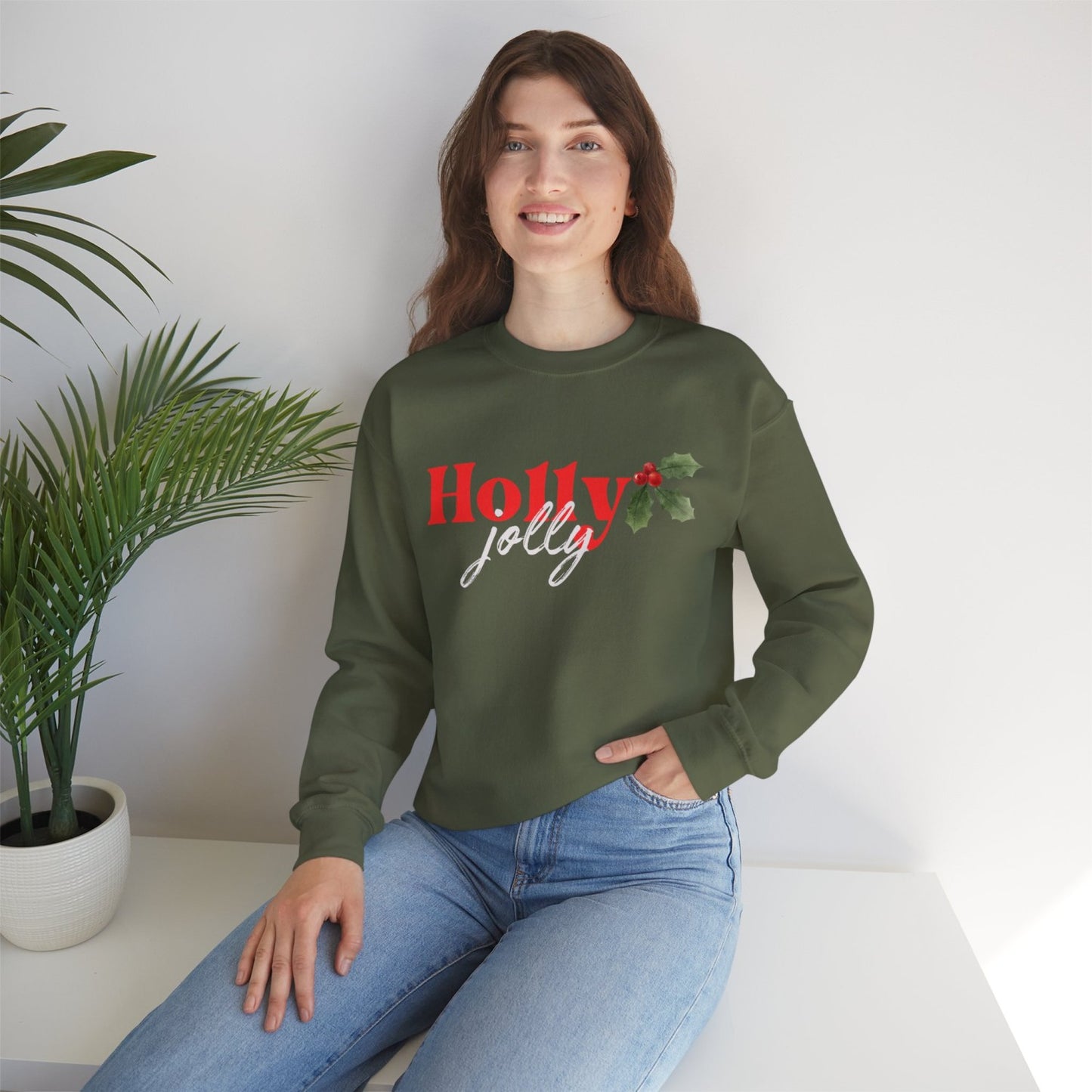 Cozy Retro Inspired Christmas Crewneck Sweatshirt