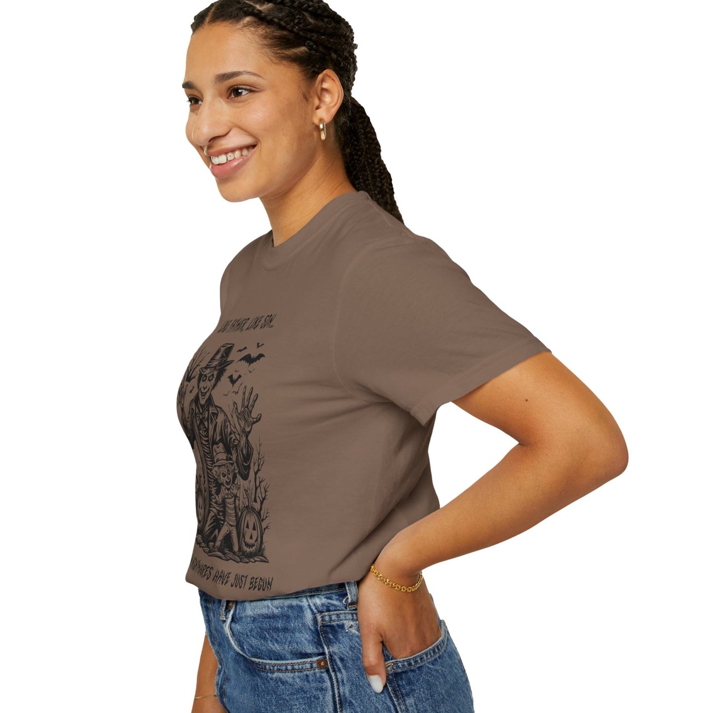 Horror Movie Inspired Halloween T-Shirt Featuring Famous Antagonist