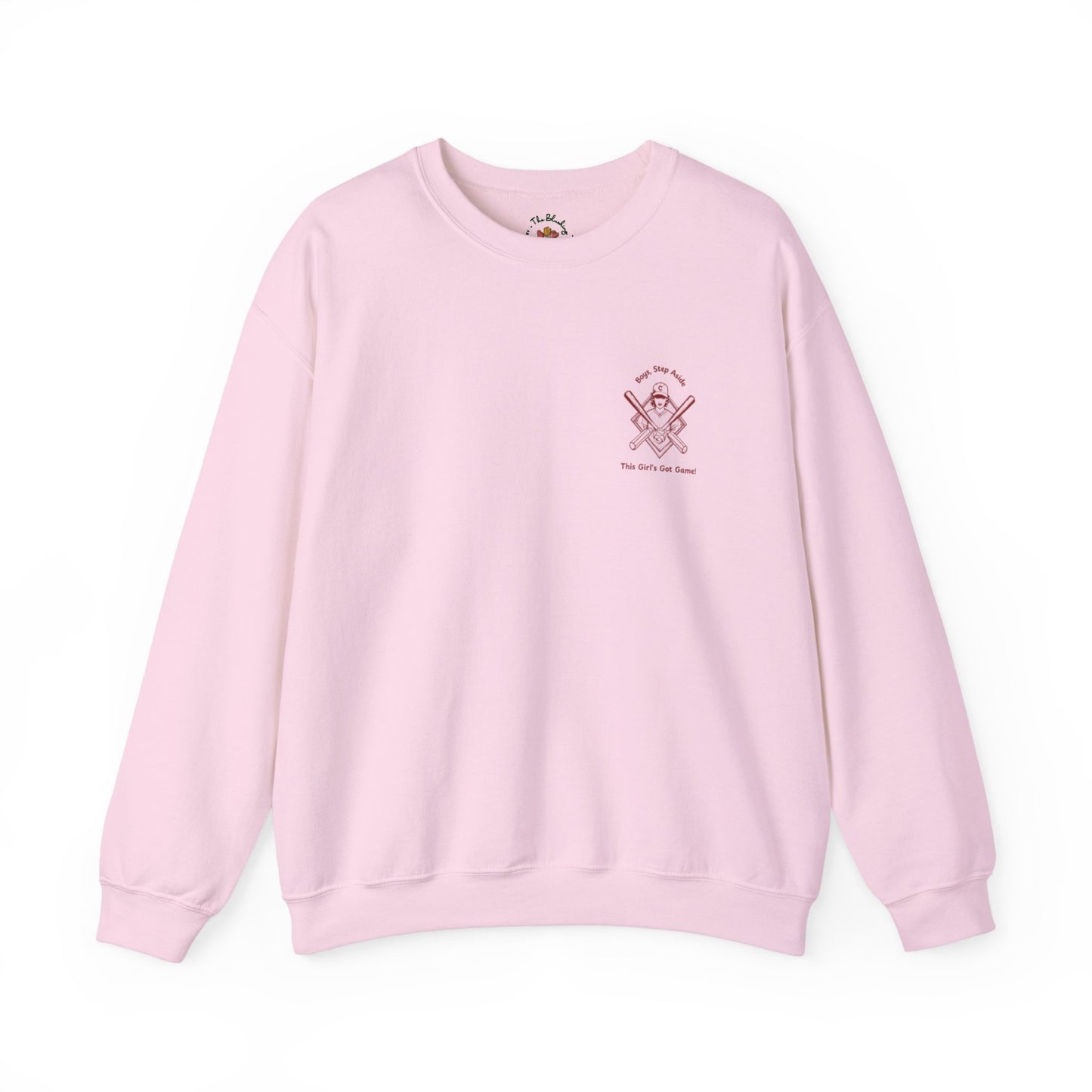 Comfy Vintage Inspired Baseball Crewneck Sweatshirt