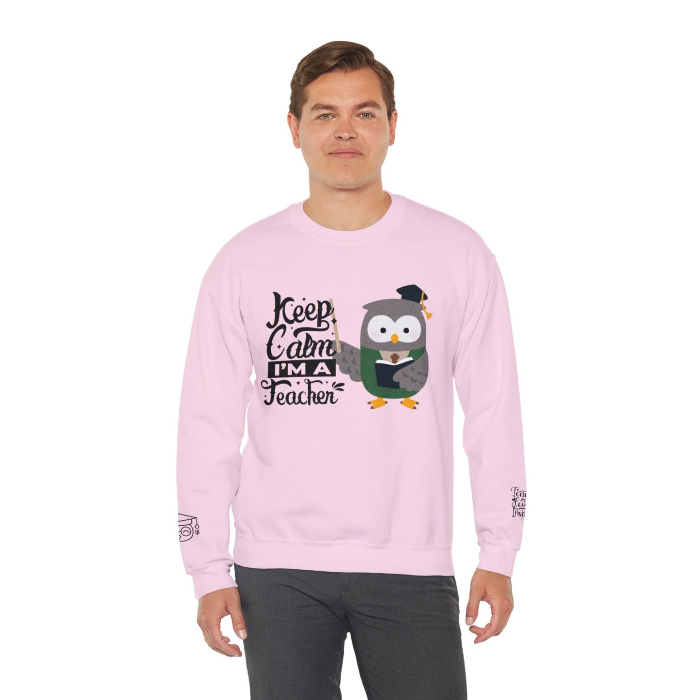 Comfy Teacher Crewneck Sweatshirt