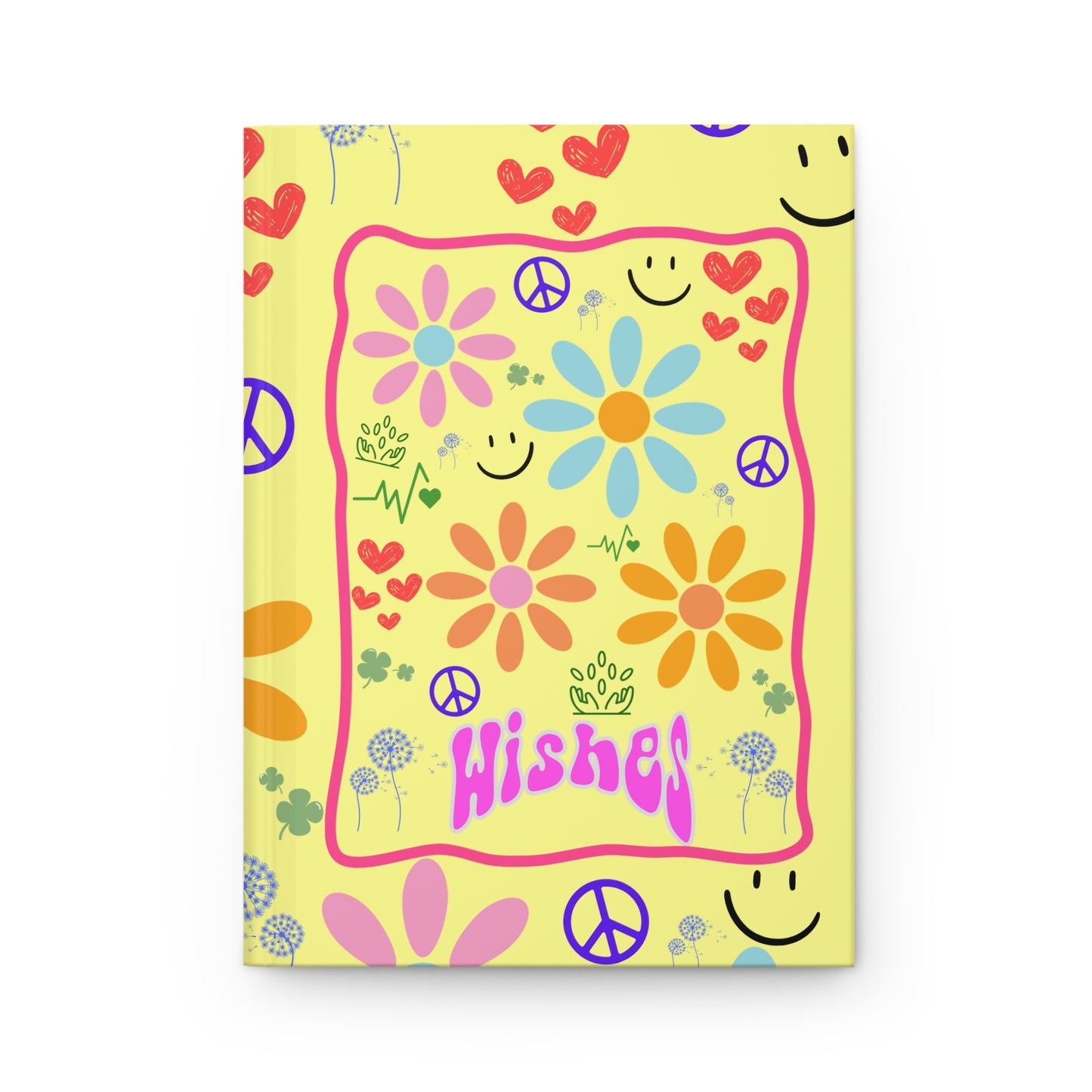 Everlasting Wishes Hardcover Journal Matte (in Yellow)