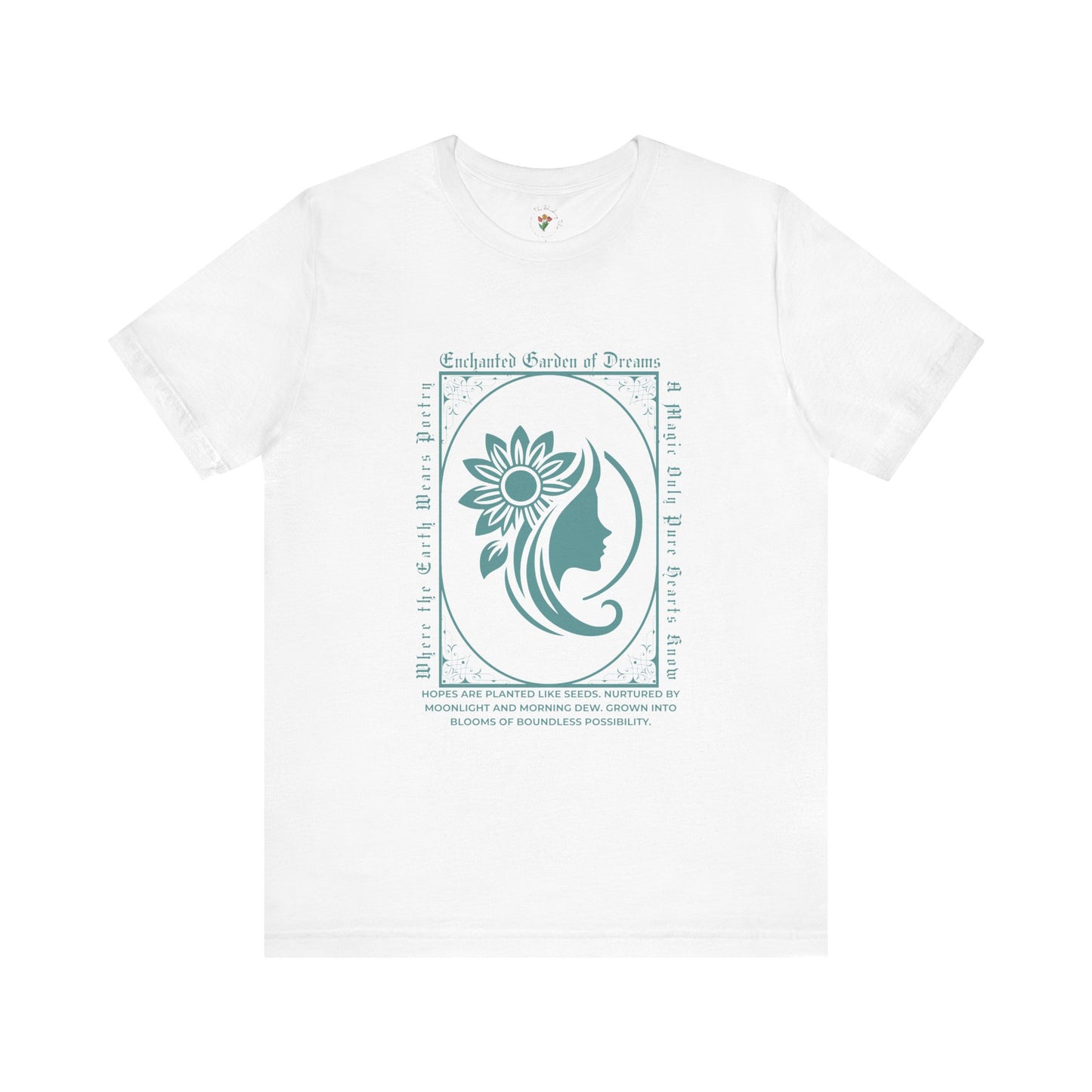 Enchanted Garden of Dreams Unisex Tee - Nature-Inspired Spring Tee