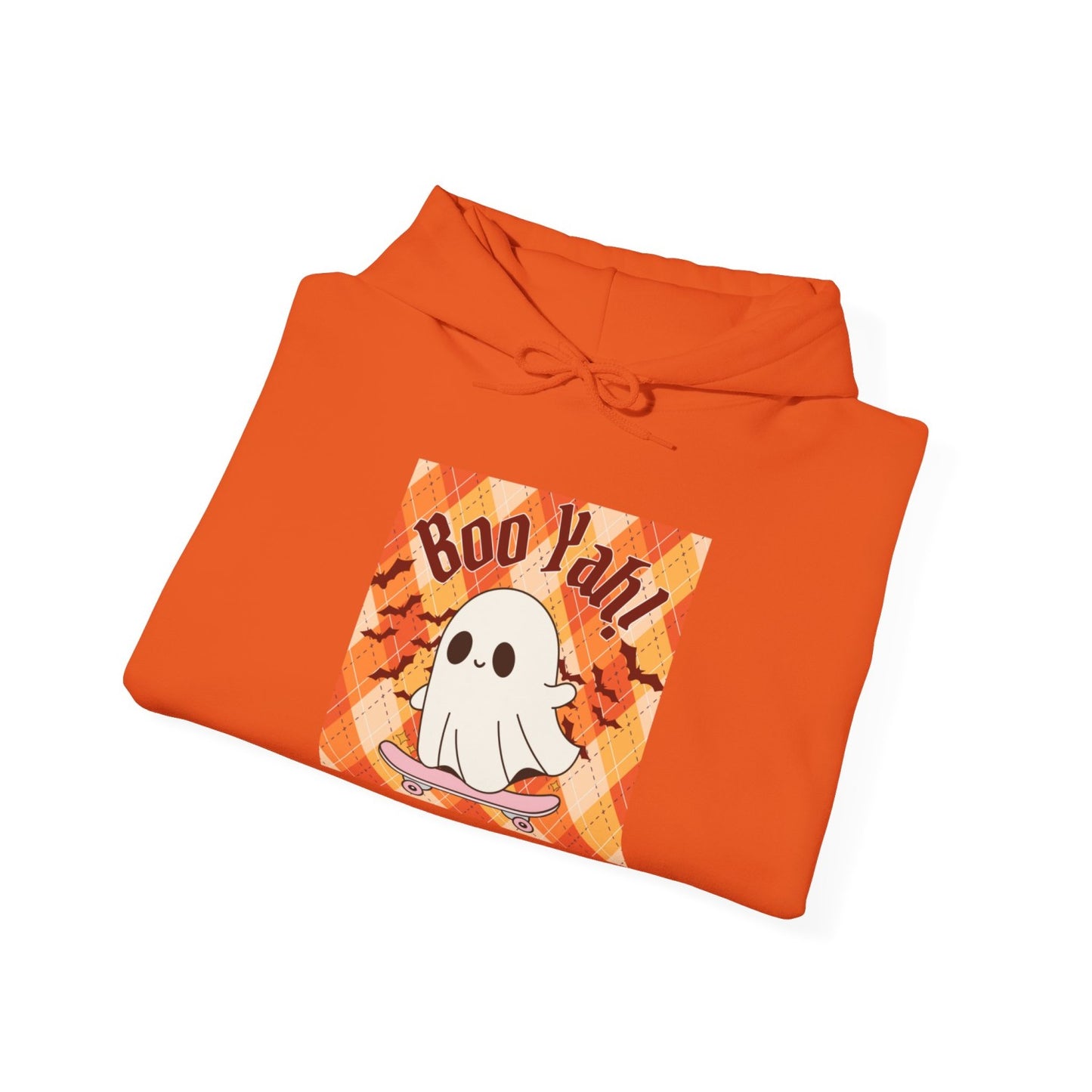Funny Inspired Halloween Sweatshirt Featuring Skater Ghost