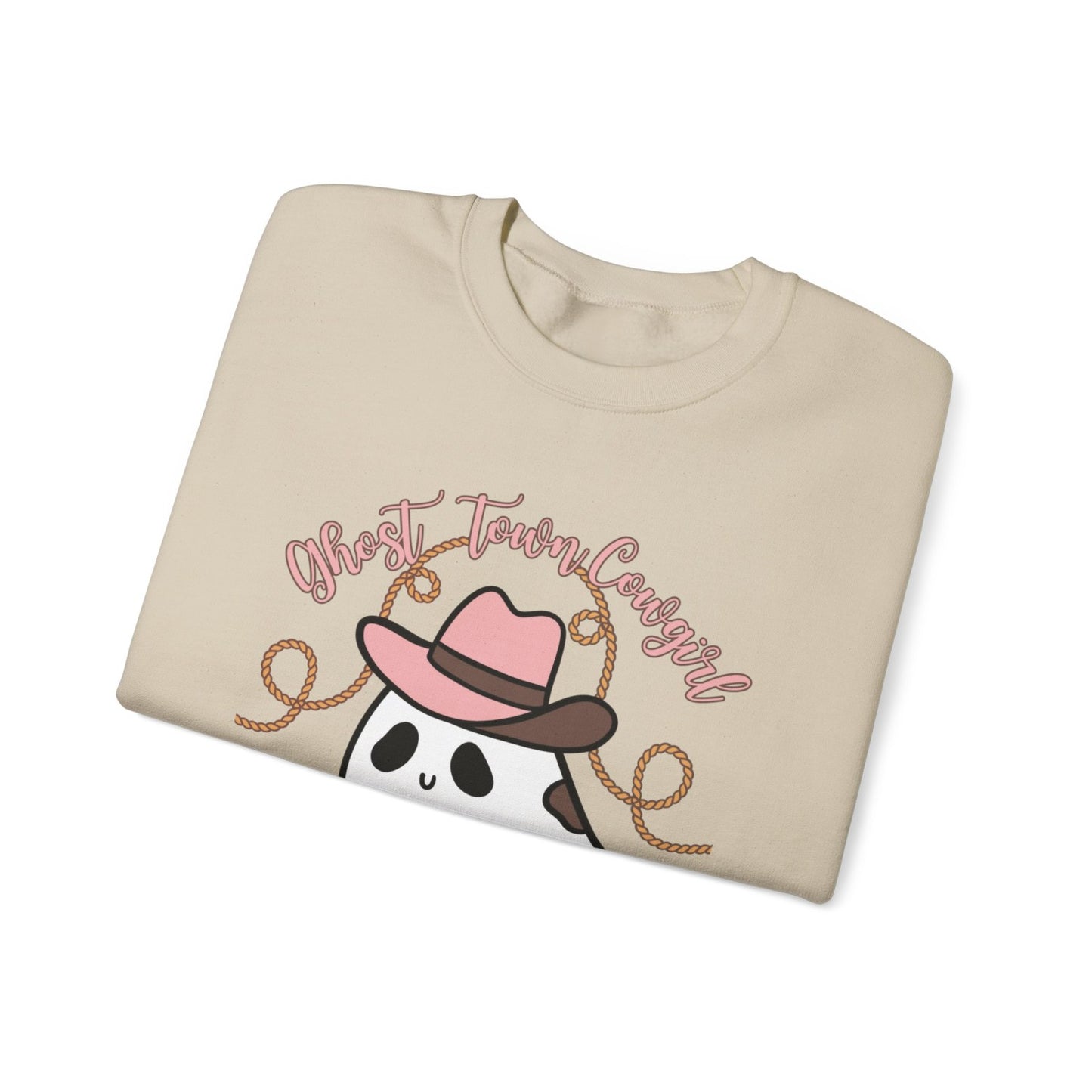 Western Inspired Halloween Heavy Blendâ„¢ Crewneck Sweatshirt