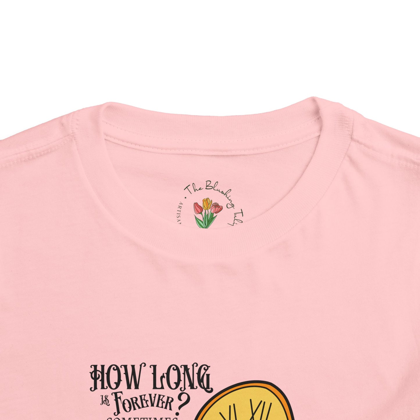 Wonderland Rabbit Inspired Toddler Short Sleeve Tee
