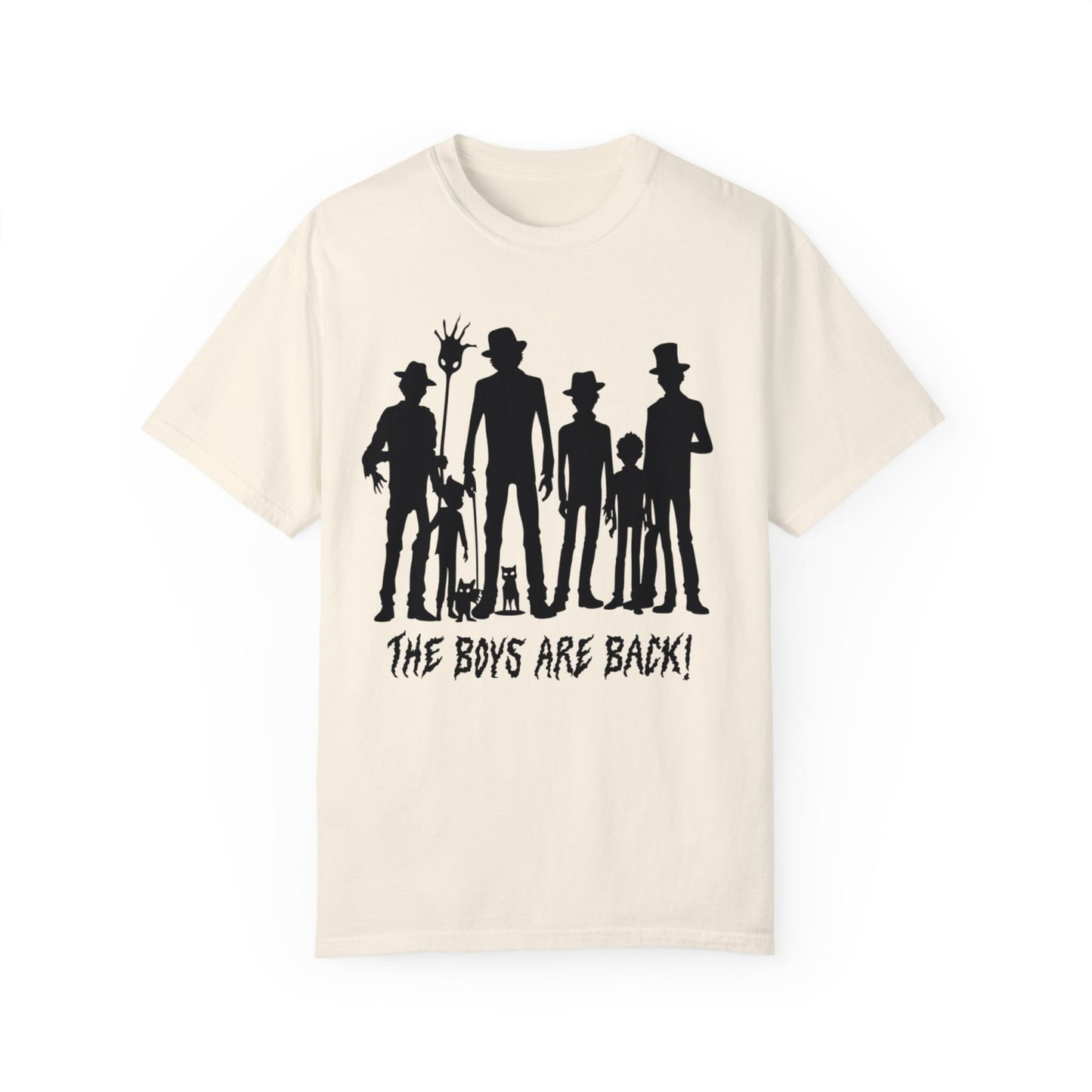 Horror Movie Inspired Halloween T-Shirt Featuring Famous Line-up