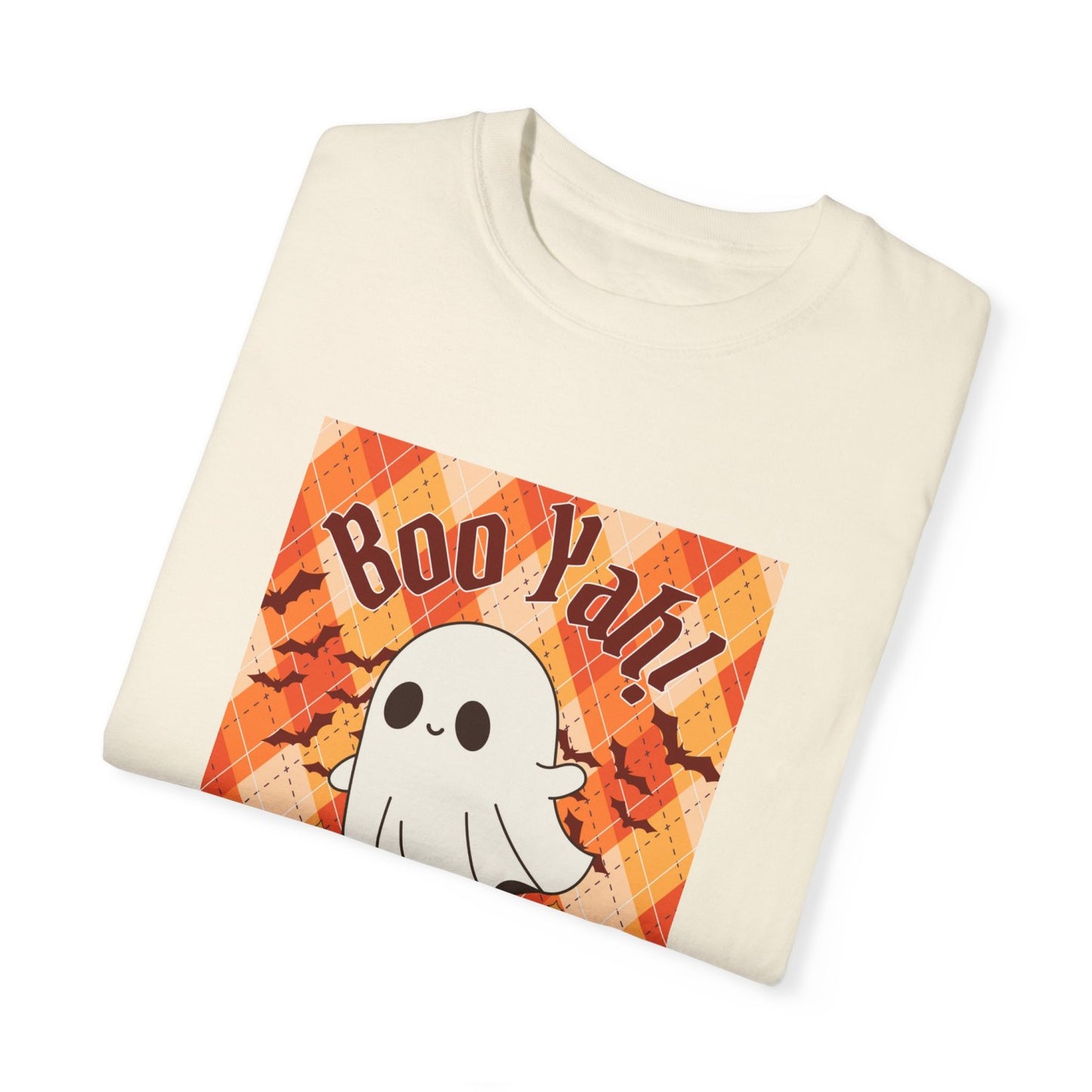 Funny Inspired Halloween T-Shirt Featuring Skater Ghost