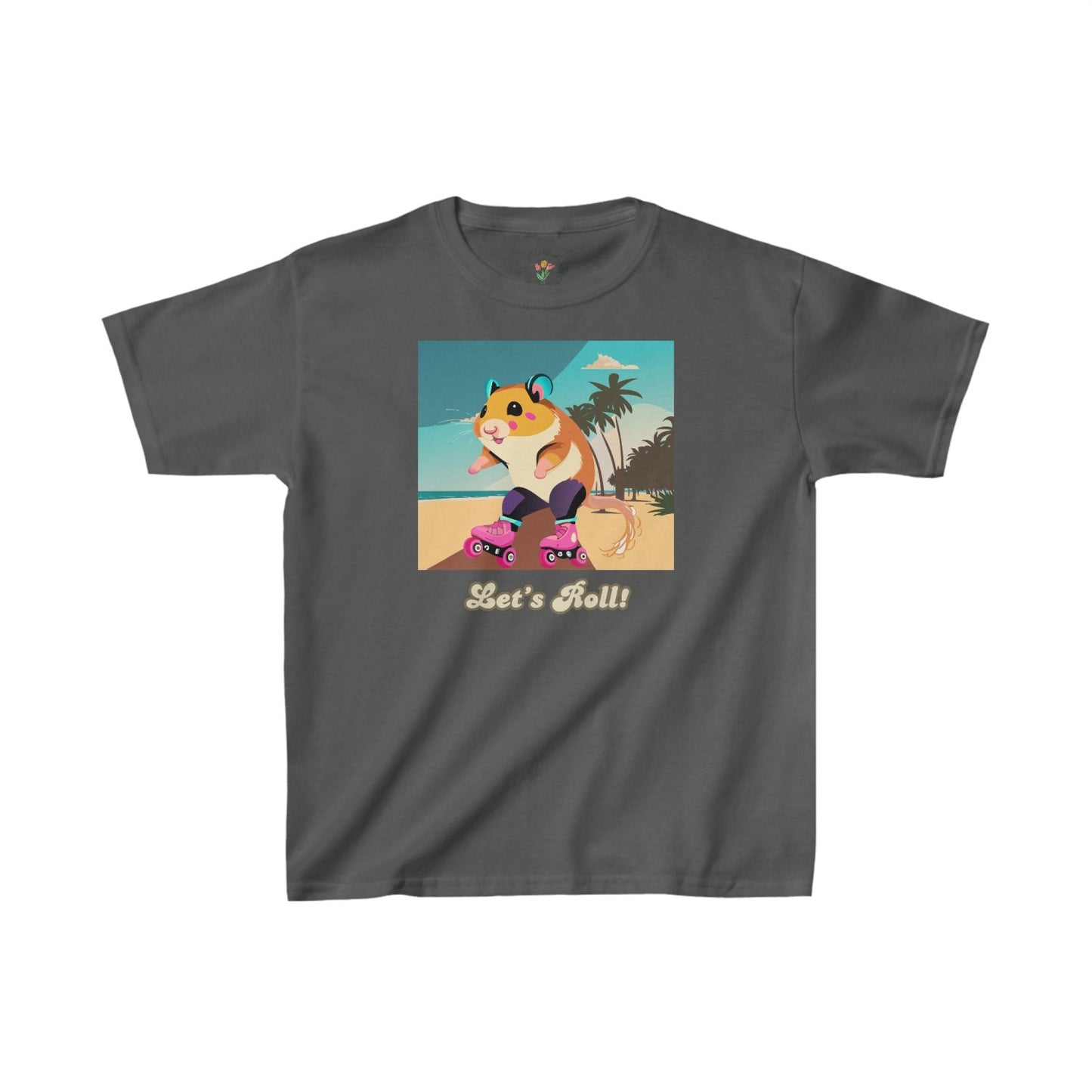 Roller Skating Hamster Girl