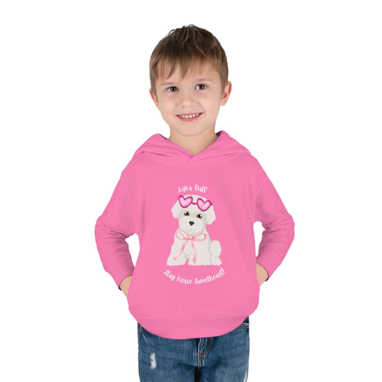 Cozy Toddler Pullover Fleece Hoodie