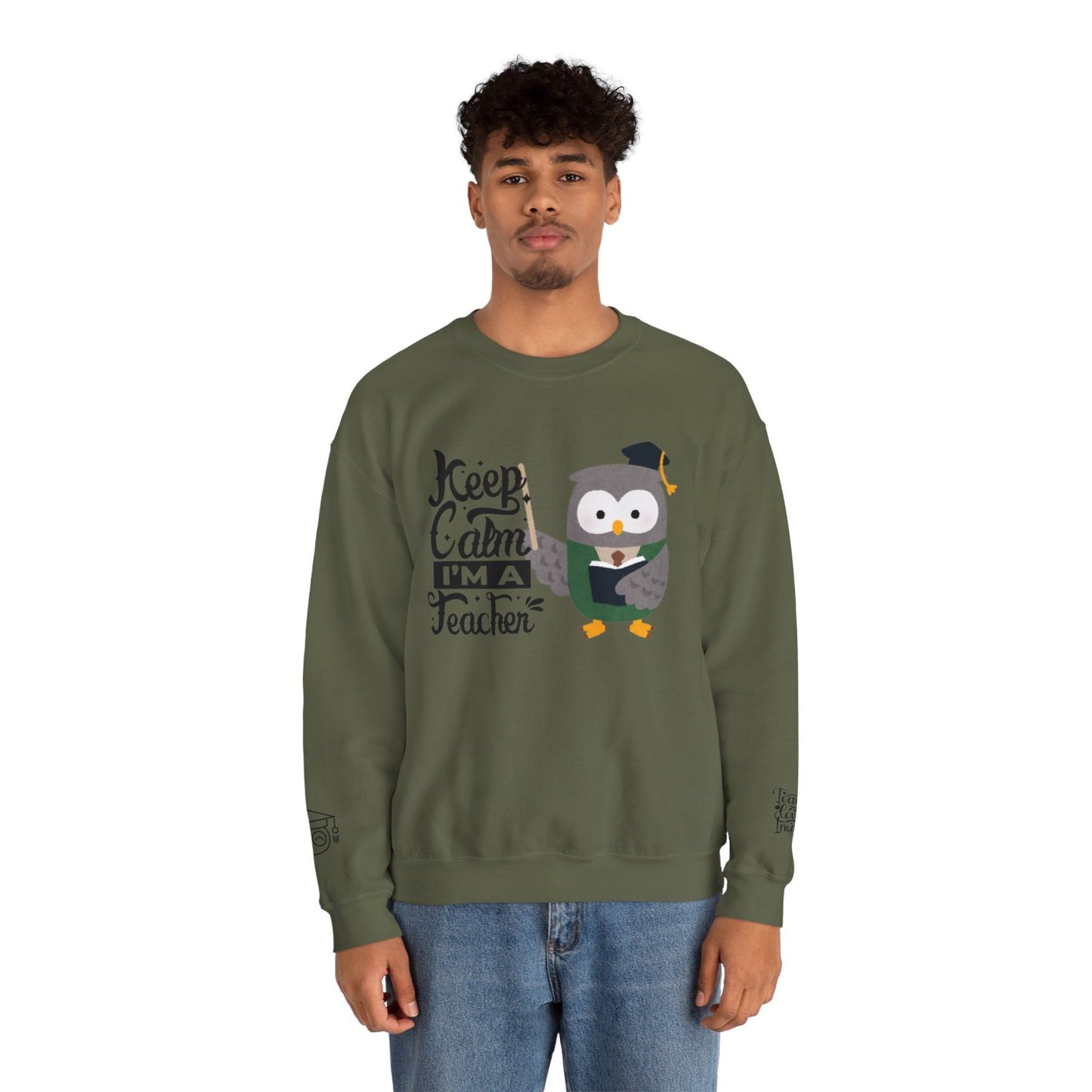 Comfy Teacher Crewneck Sweatshirt