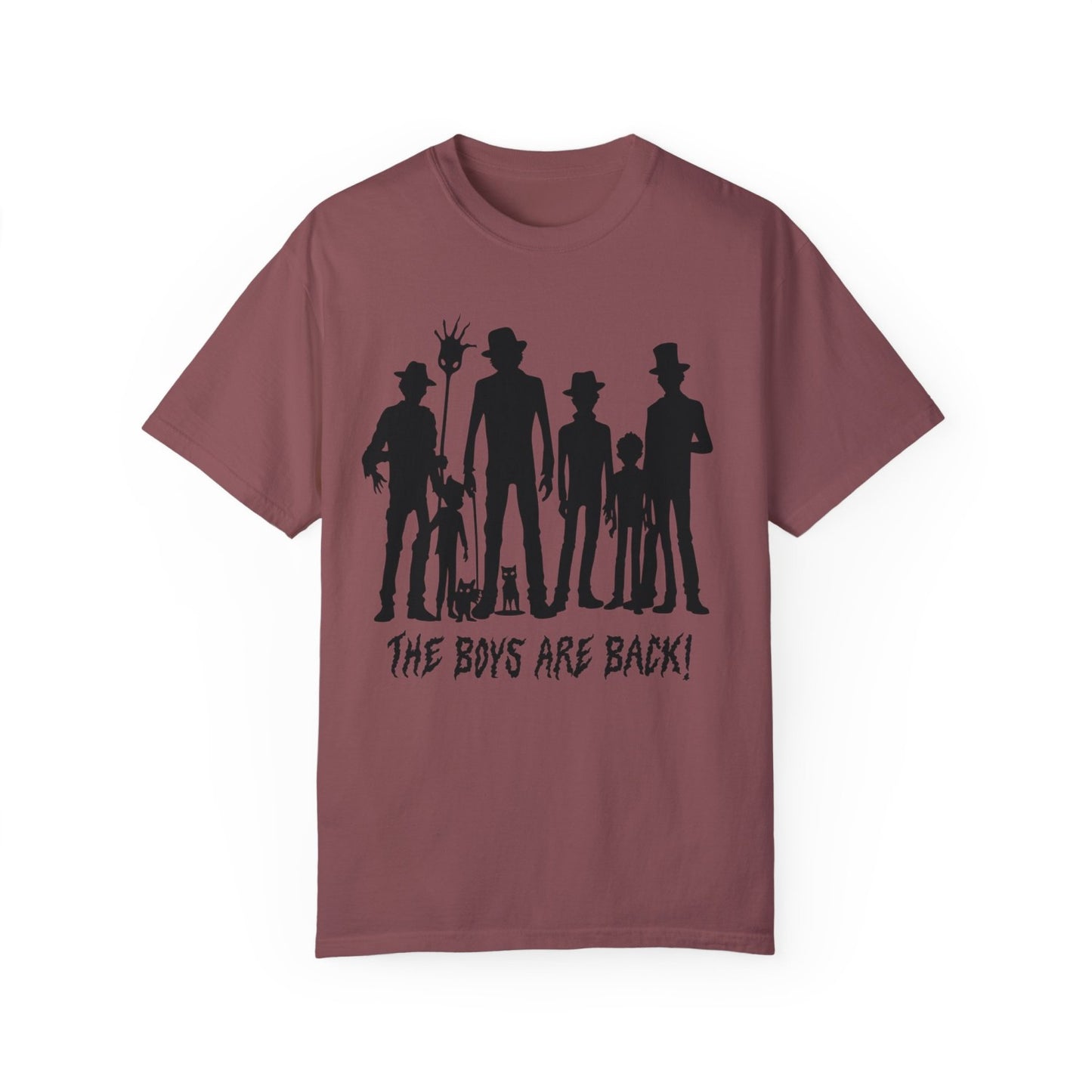 Horror Movie Inspired Halloween T-Shirt Featuring Famous Line-up