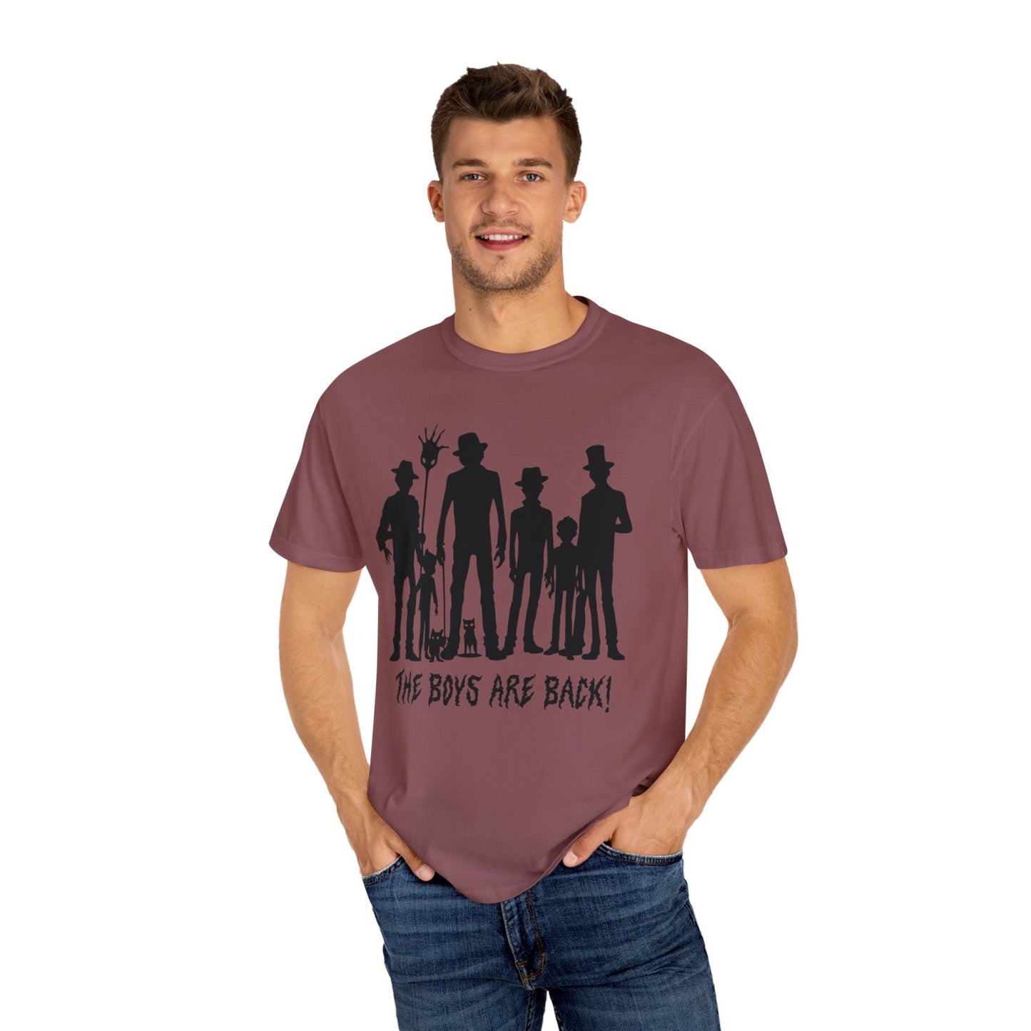 Horror Movie Inspired Halloween T-Shirt Featuring Famous Line-up