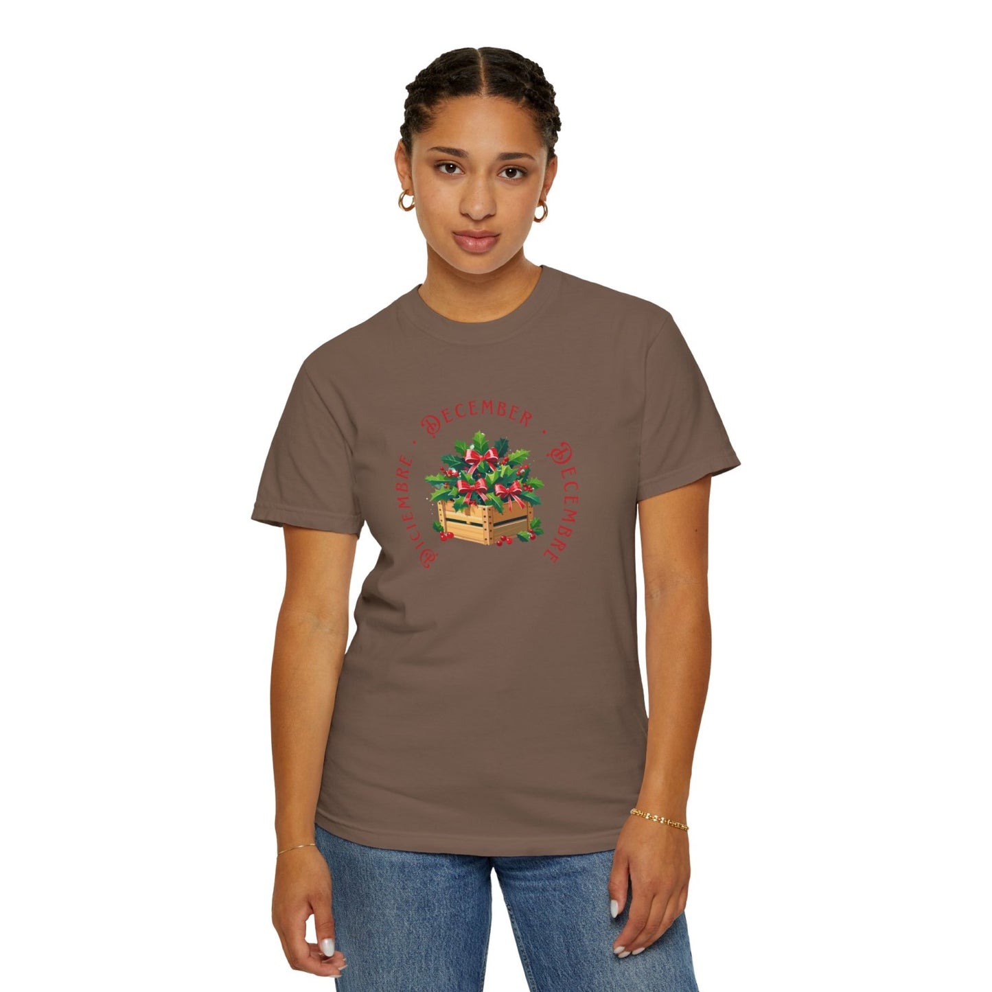 Comfy December Birth Flower T-Shirt