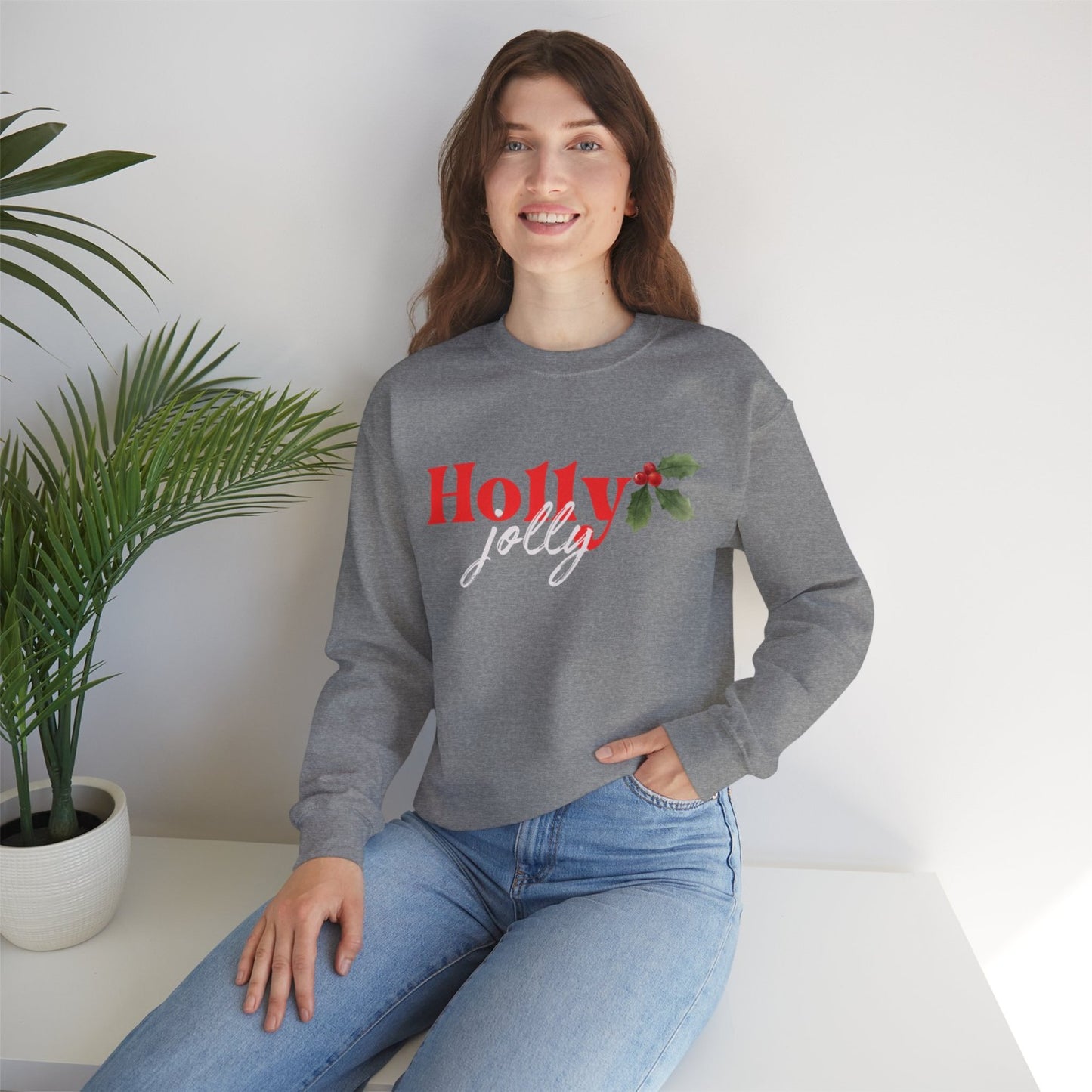 Cozy Retro Inspired Christmas Crewneck Sweatshirt
