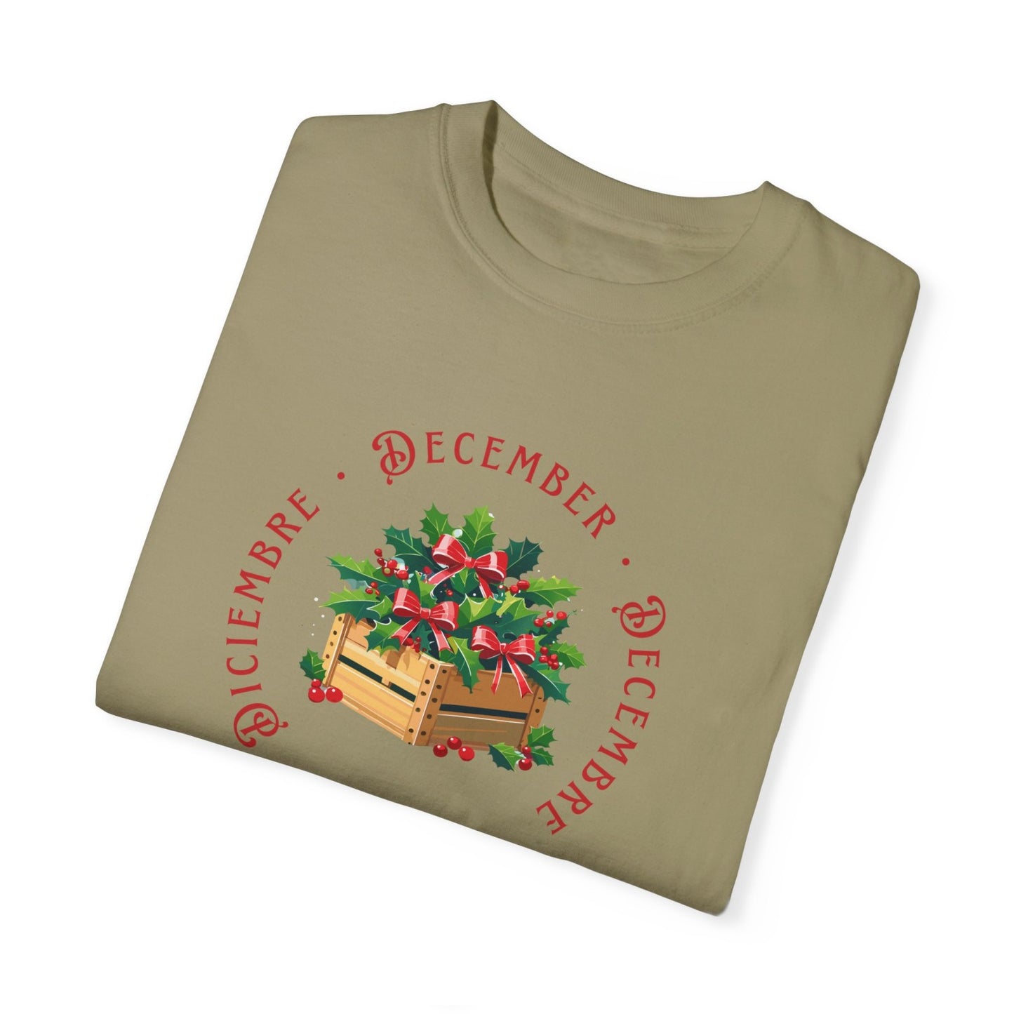Comfy December Birth Flower T-Shirt