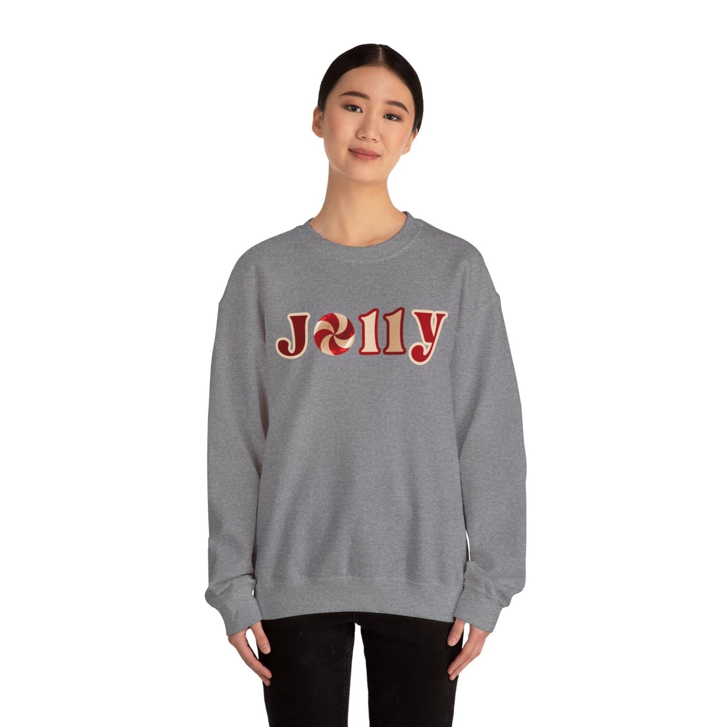 Cozy Jolly Christmas Crewneck Sweatshirt