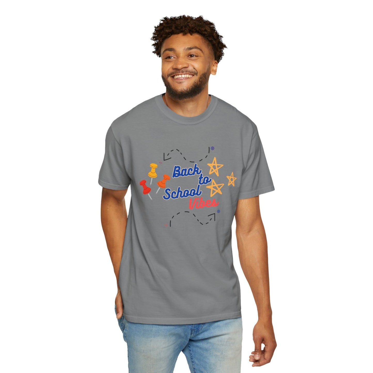 Back to School Vibes T-Shirt for Teacher or Principal