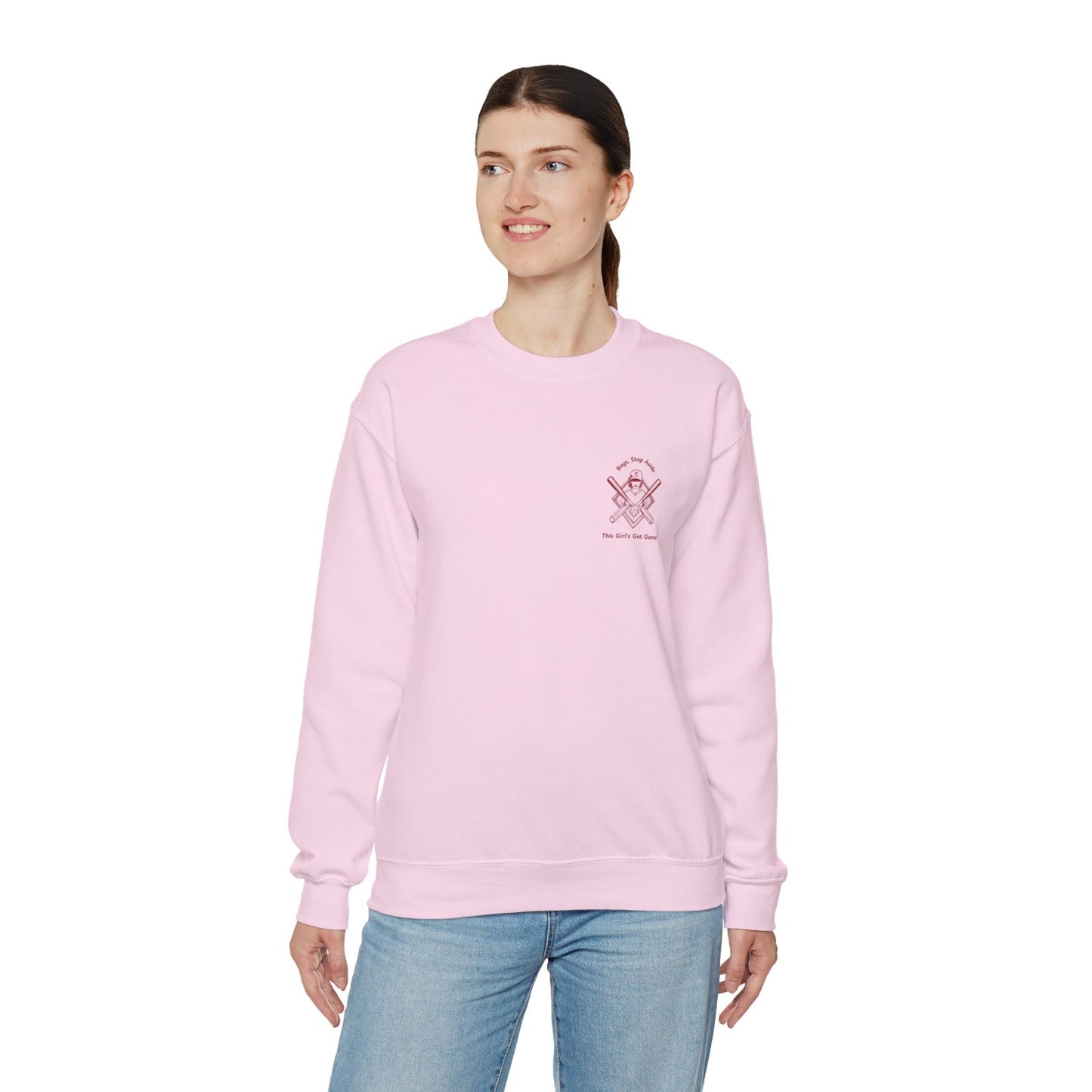 Comfy Vintage Inspired Baseball Crewneck Sweatshirt